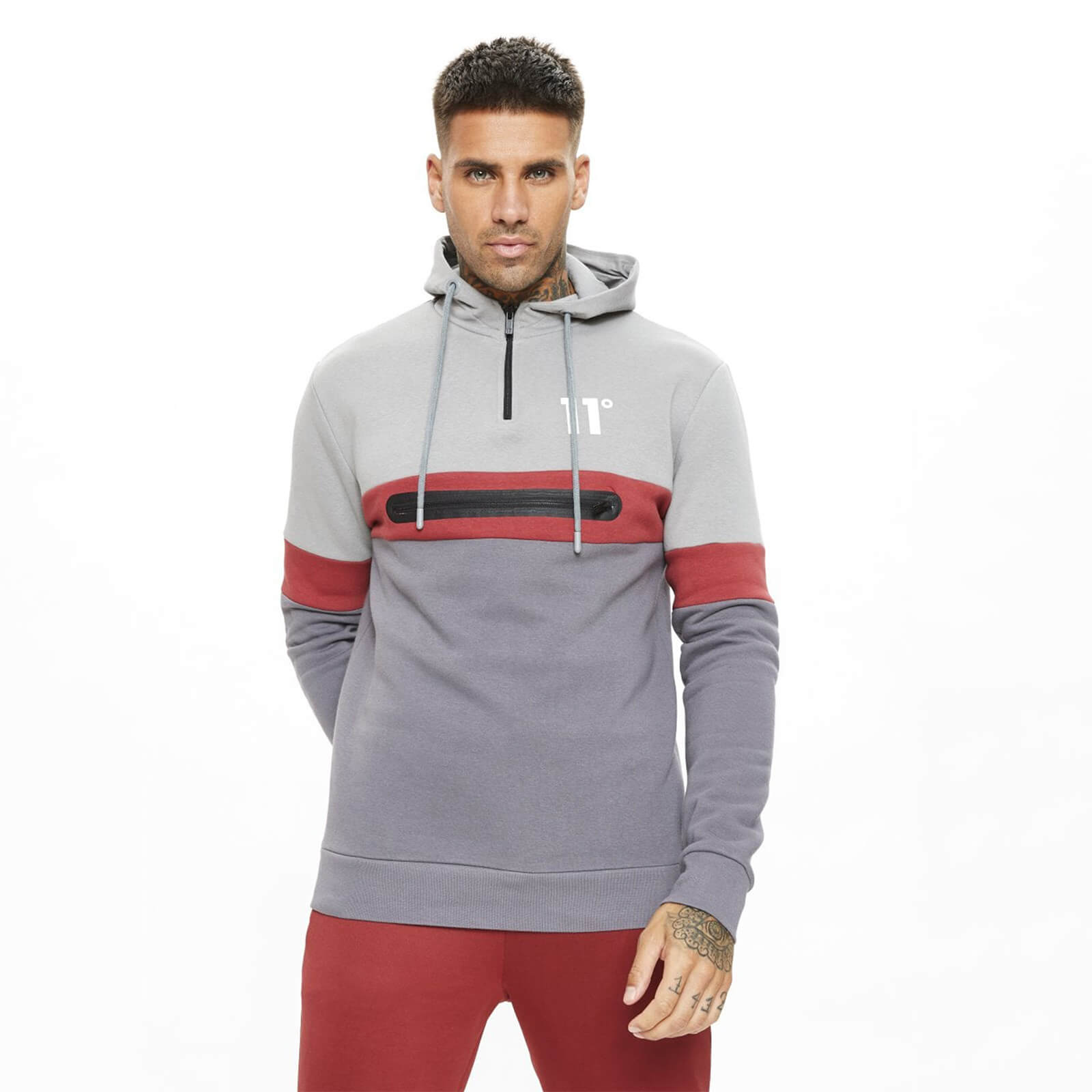 11 degrees half zip jacket