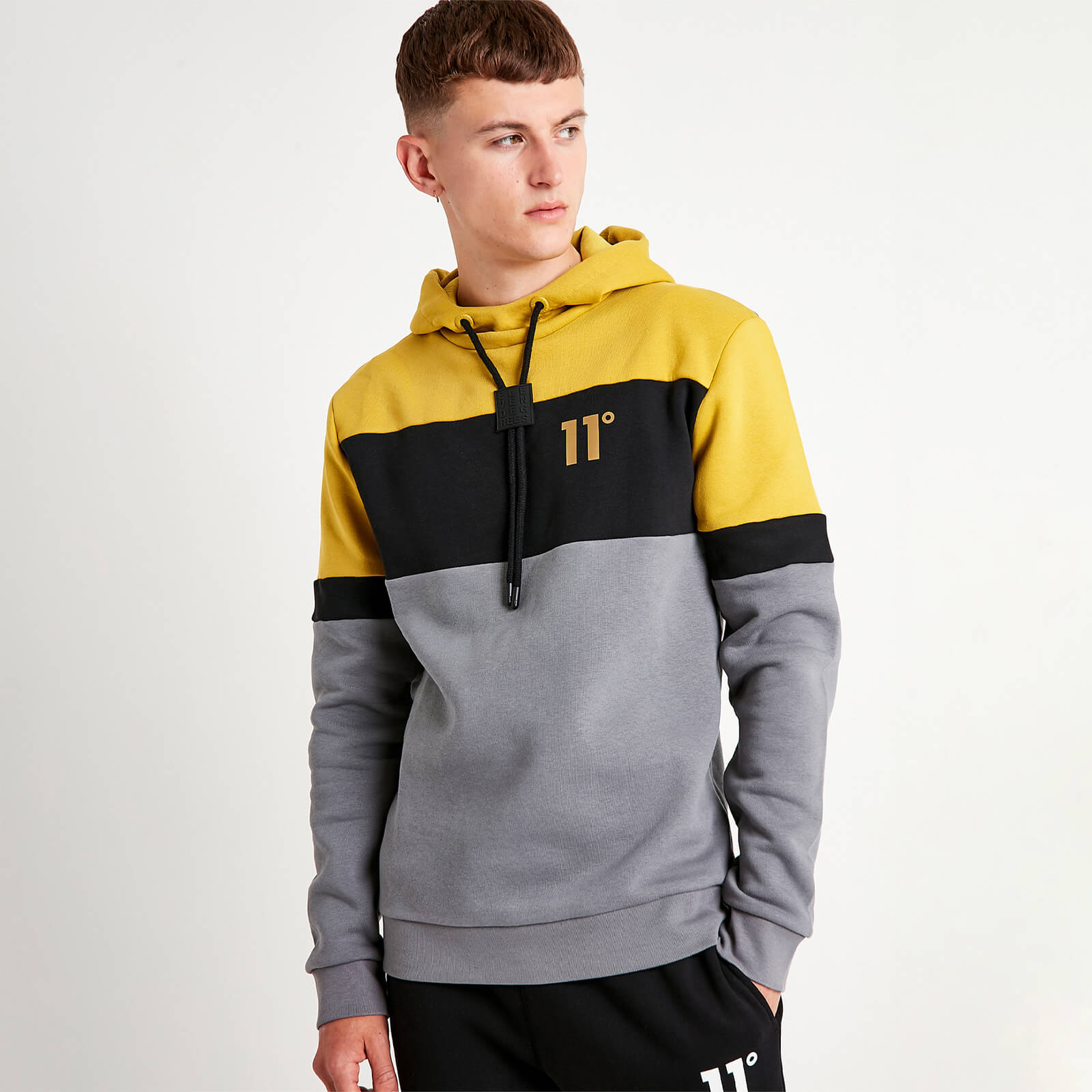 11 degrees yellow hoodie hot sale
