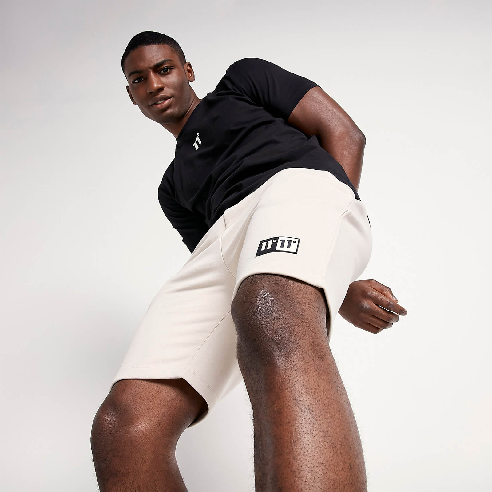 Beige hotsell sweat shorts