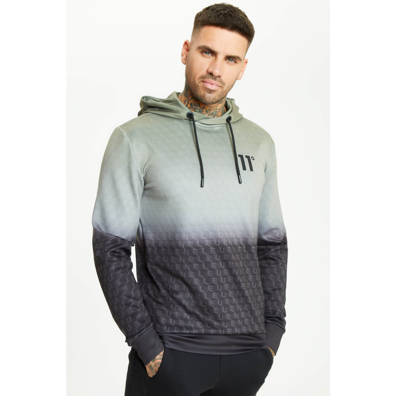 11 degrees khaki hoodie hot sale