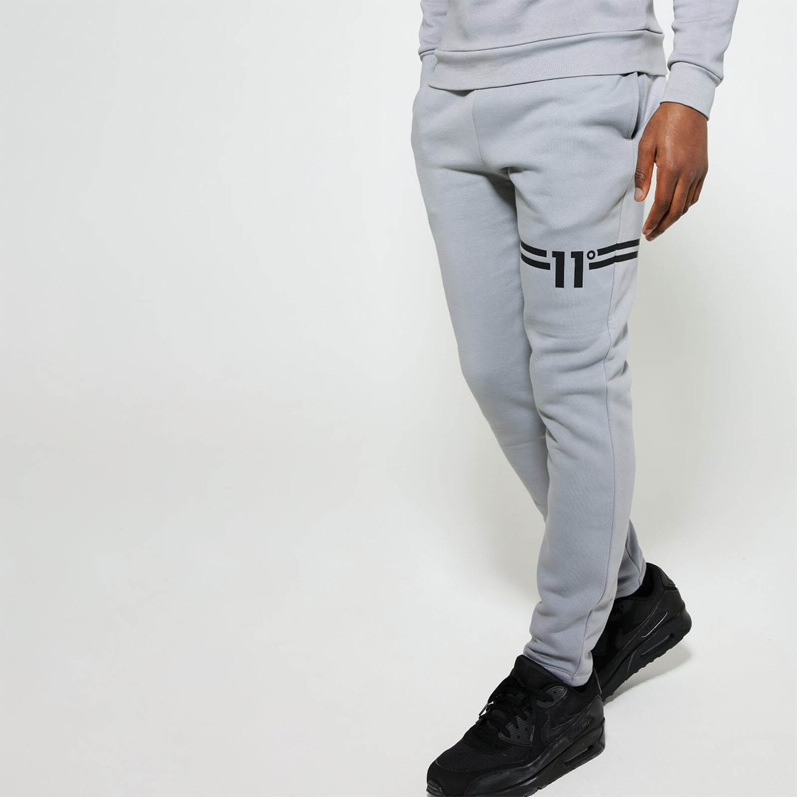 11 degrees outlet grey joggers