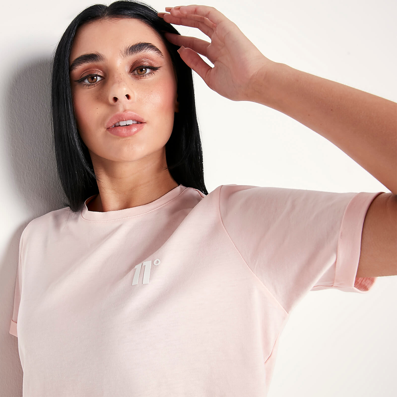 Camiseta 11 online degrees rosa