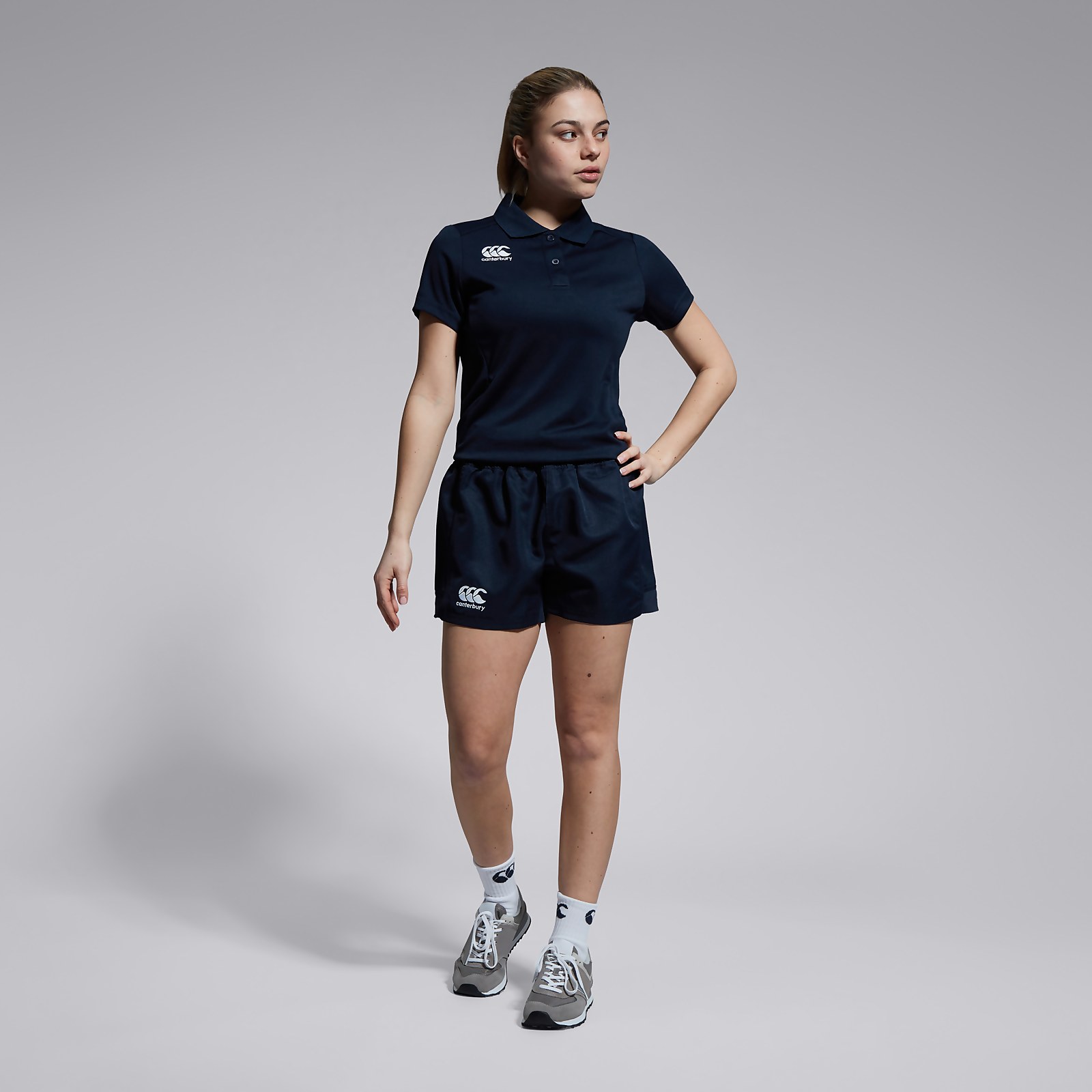 Womens navy sports shorts hotsell