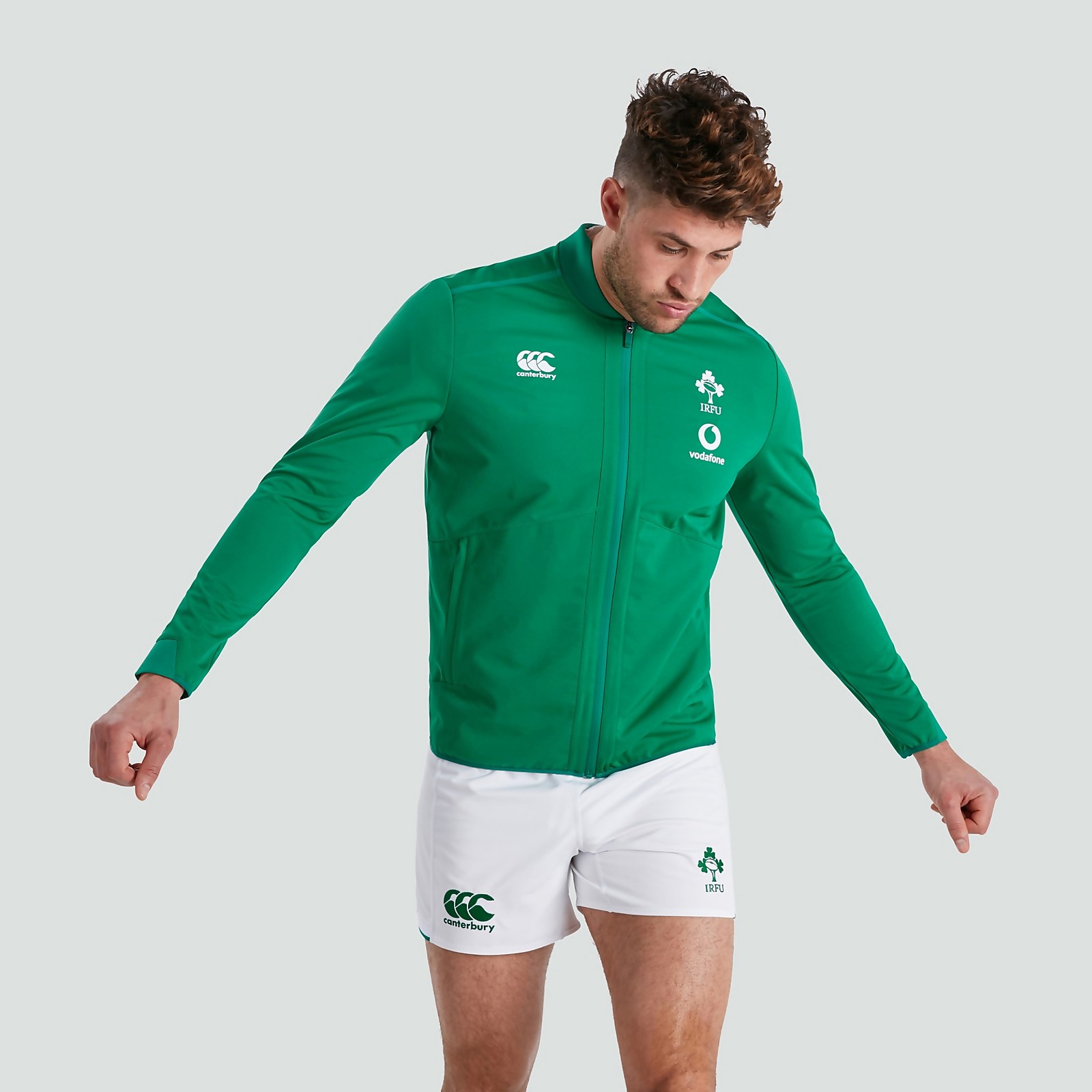 Canterbury Ireland Rugby Anthem Jacket World Rugby Shop ubicaciondepersonas.cdmx.gob.mx