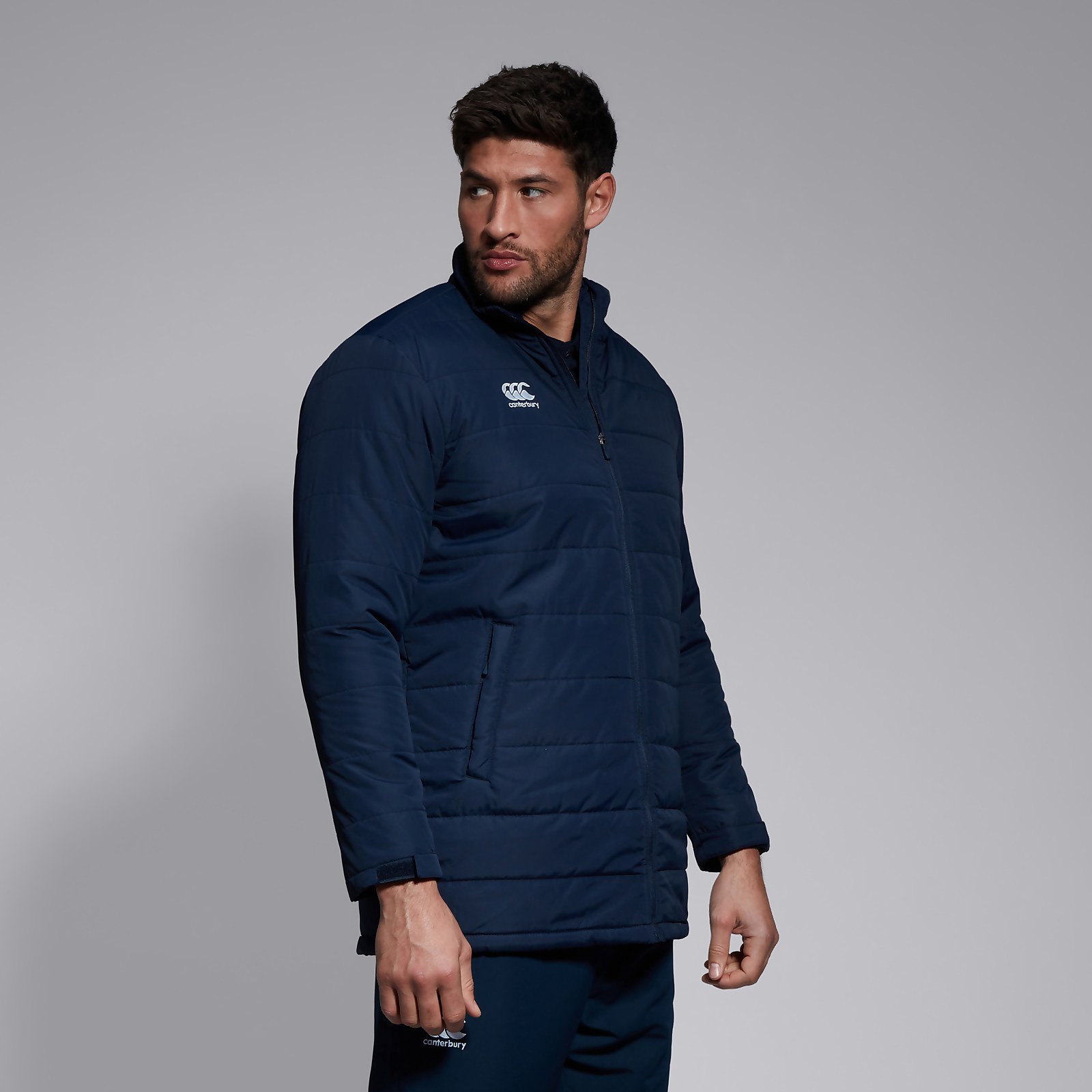MENS PADDED JACKET NAVY Canterbury