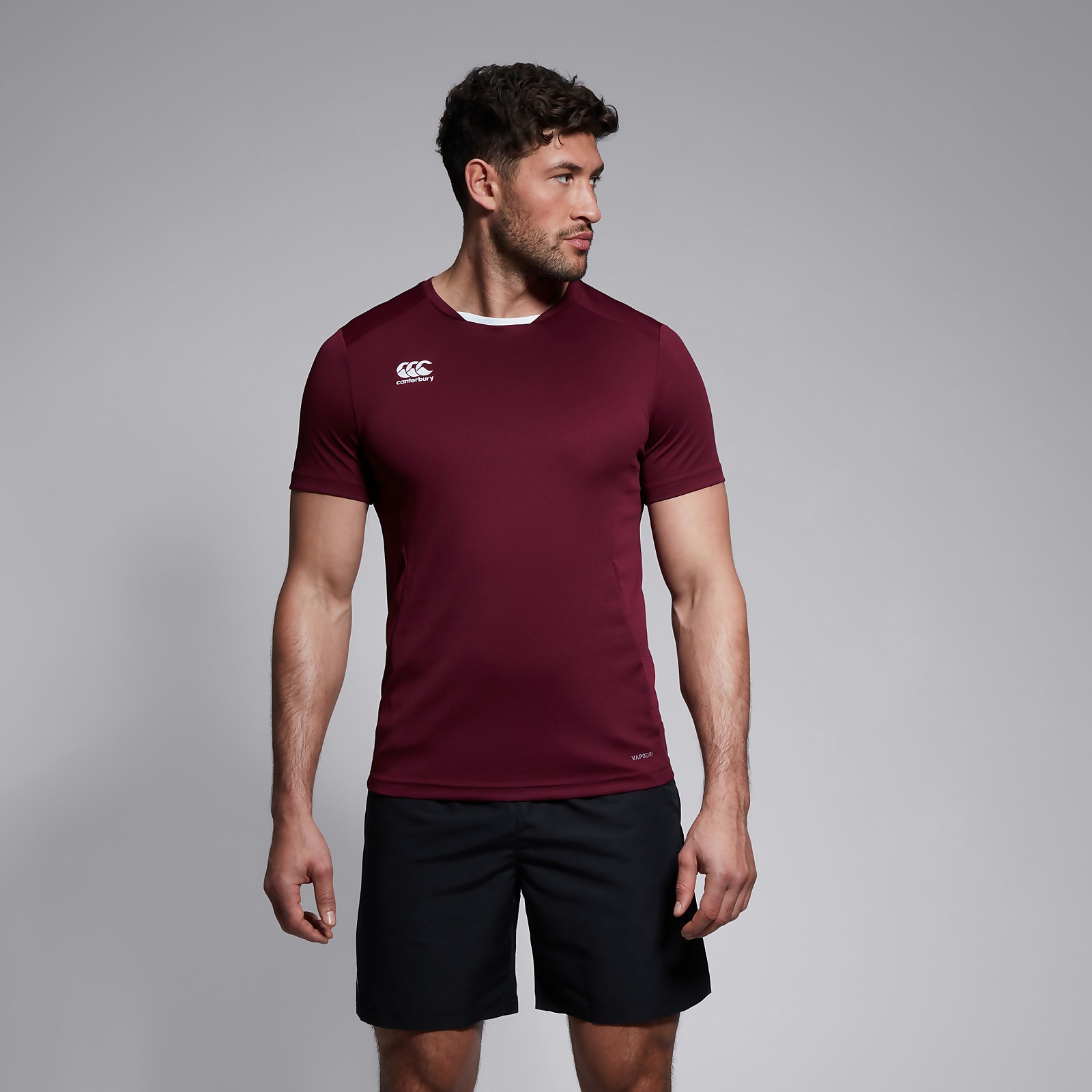 MENS CLUB DRY TEE MAROON Canterbury