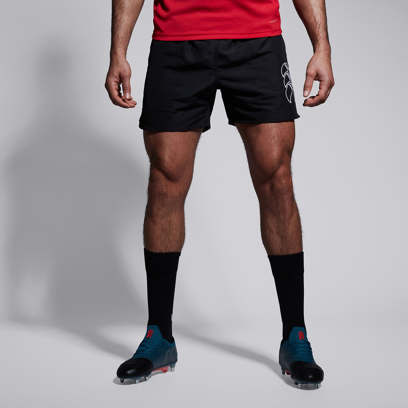 Black canterbury shorts online