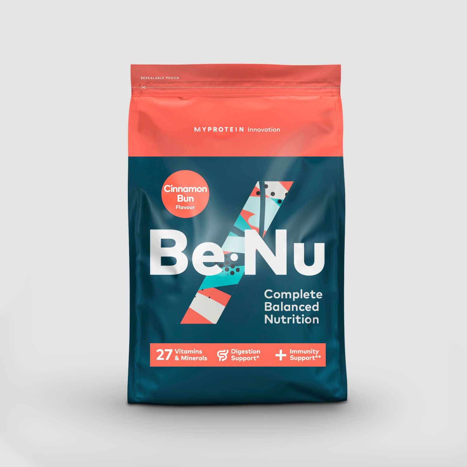 BeNu Complete Nutrition Shake - 5servings - Cinnamon Bun
