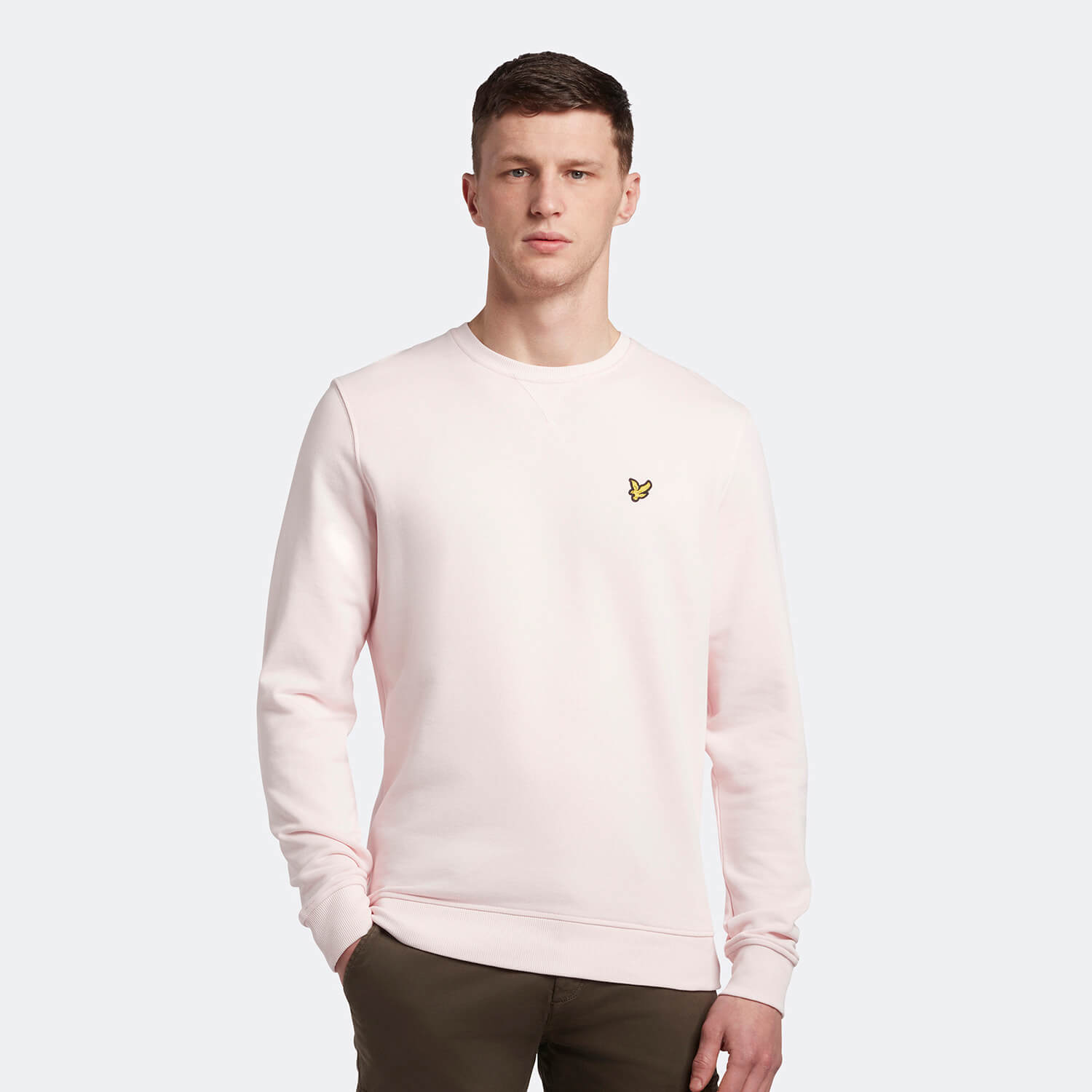Lyle and scott pink sweatshirt