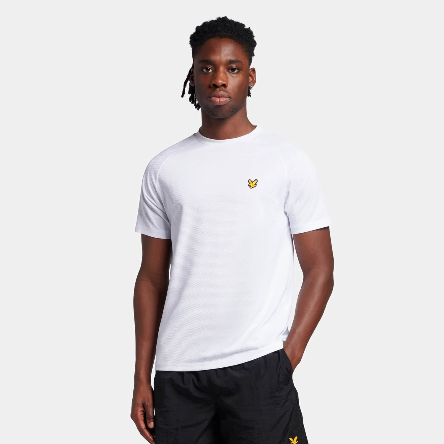 Lyle and scott white t shirt Clearance