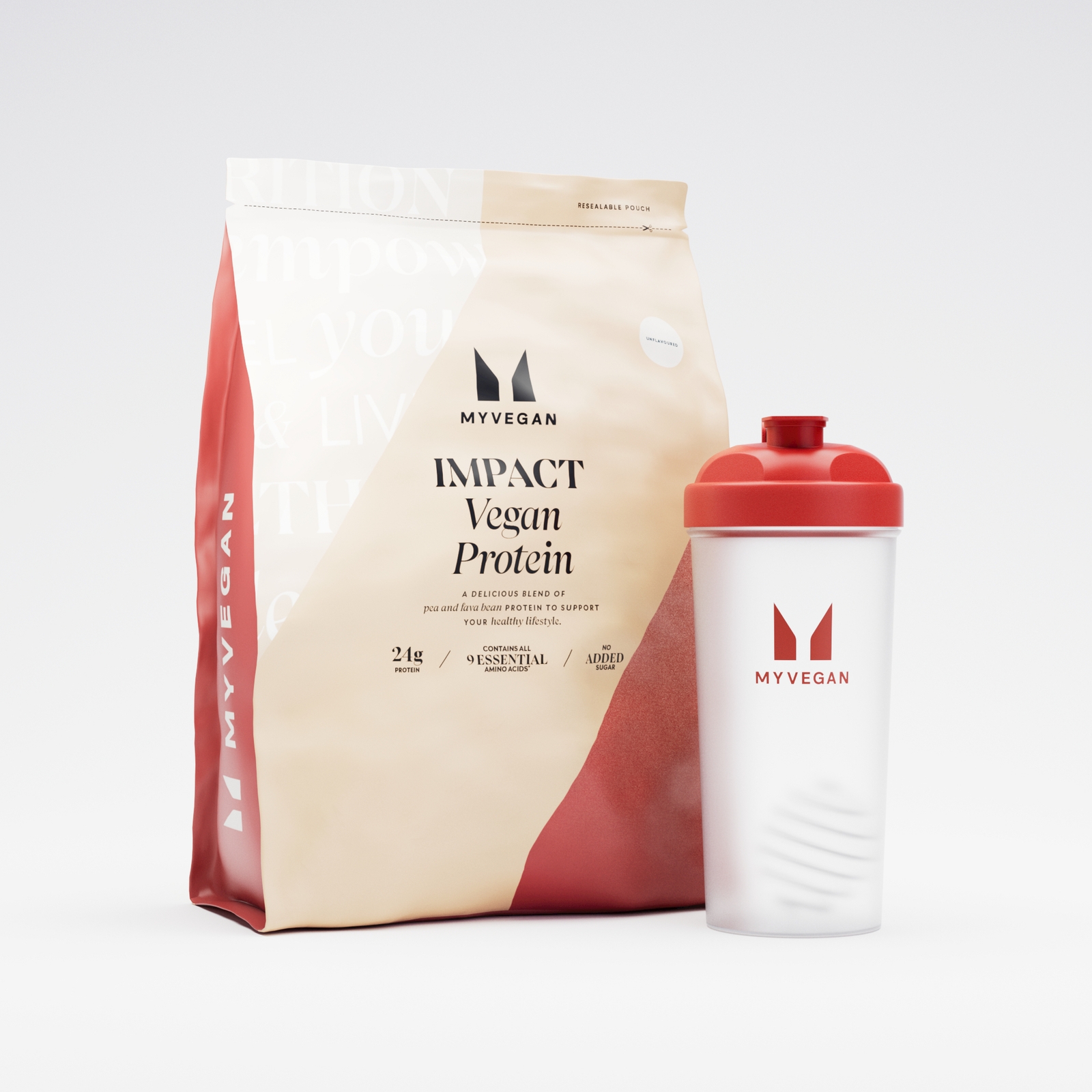 Myprotein Vegan Protein Starter Pack - Morango