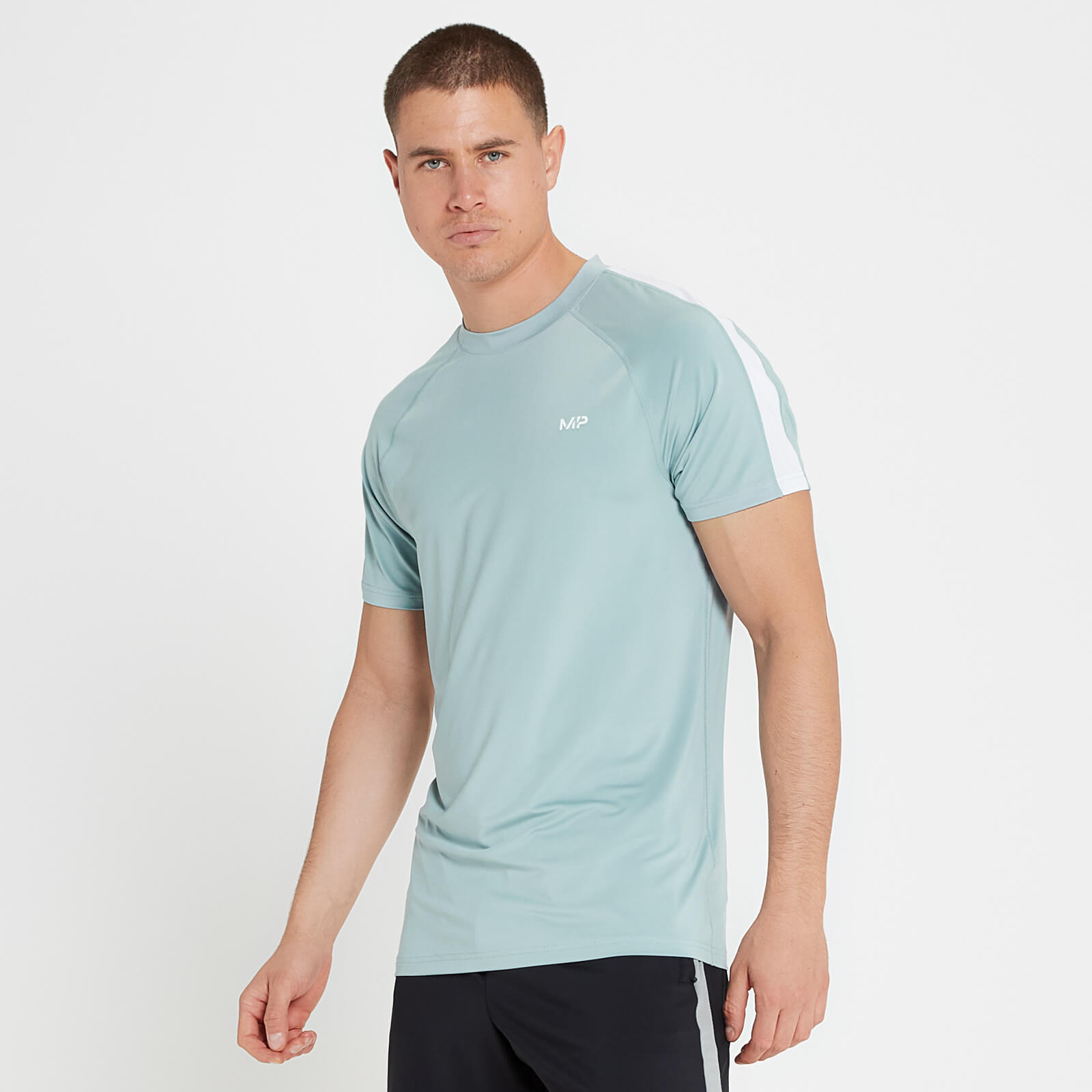 MP Men's Tempo Short Sleeve T-Shirt - Frost Blue - XS