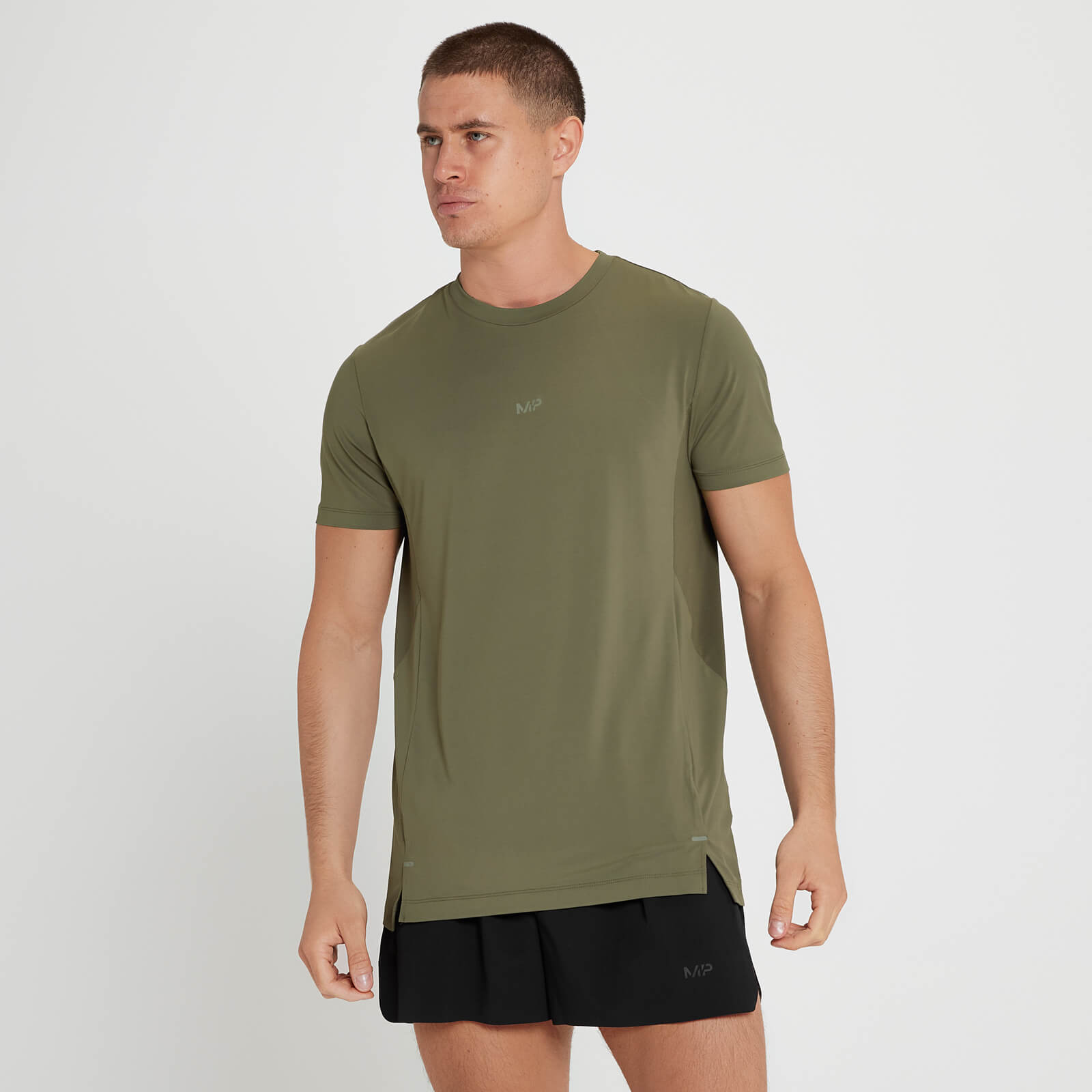 MP Velocity Ultra Мъжка тениска с къс ръкав — армейско зелена