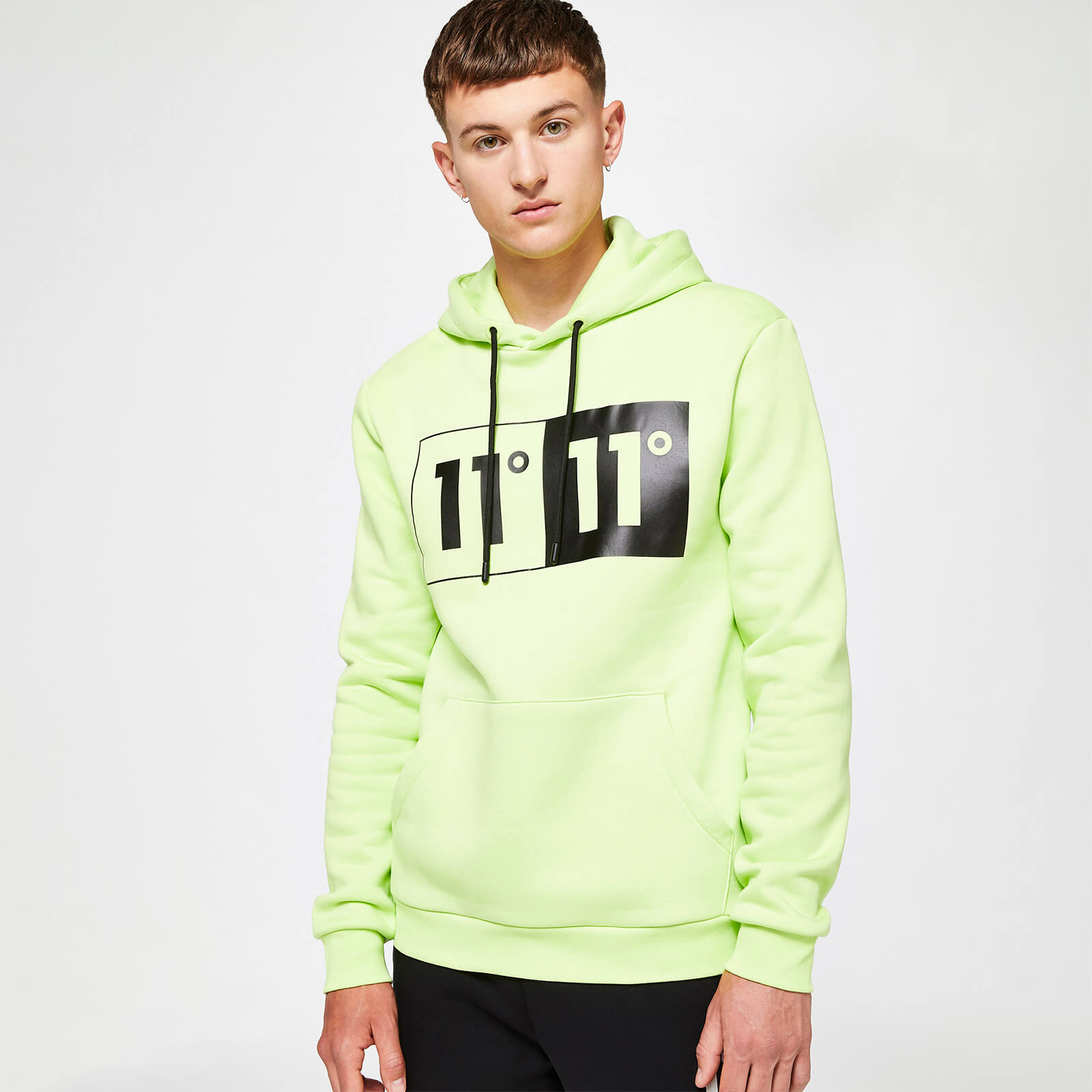 11 degrees discount green hoodie