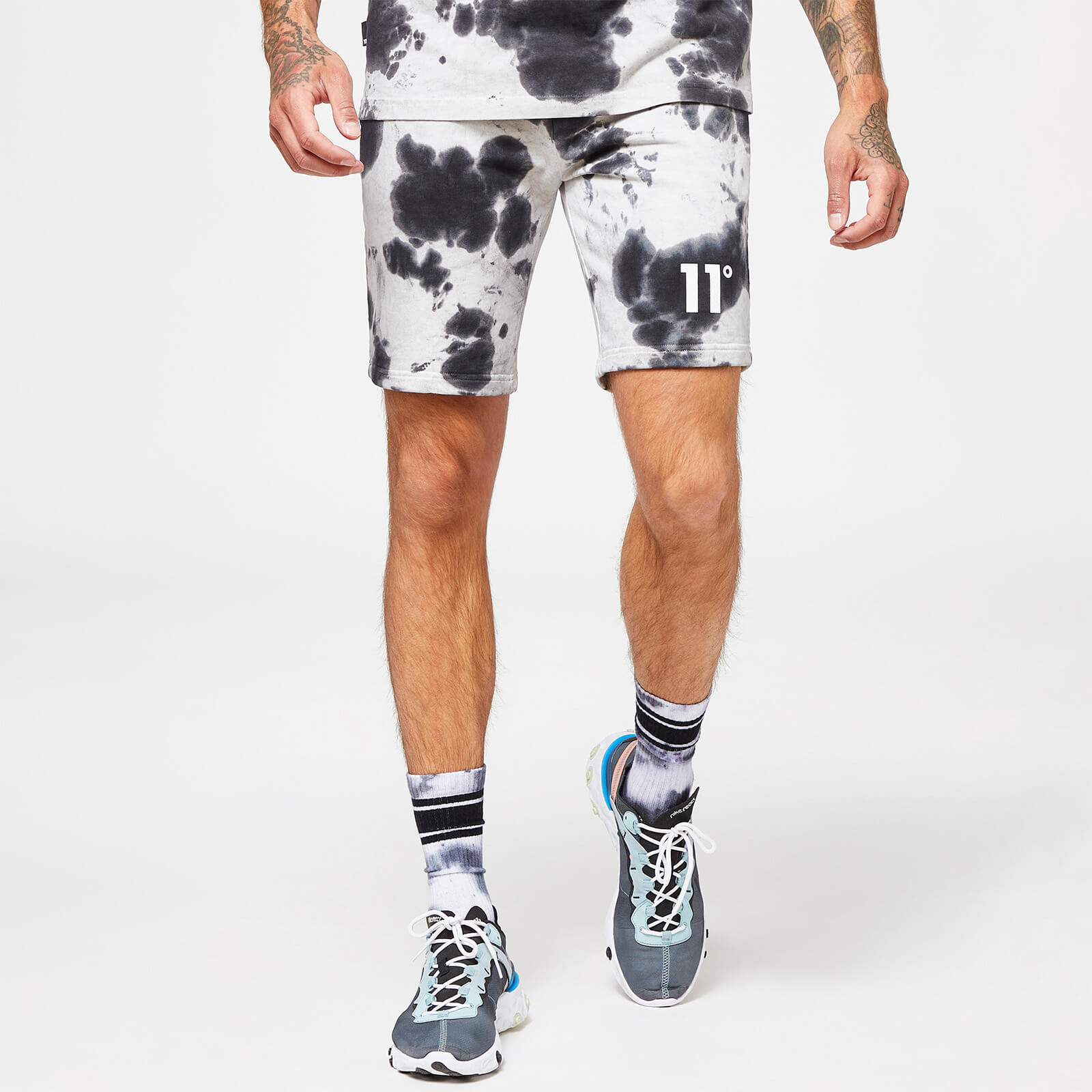 Tie dye sweat shorts sale