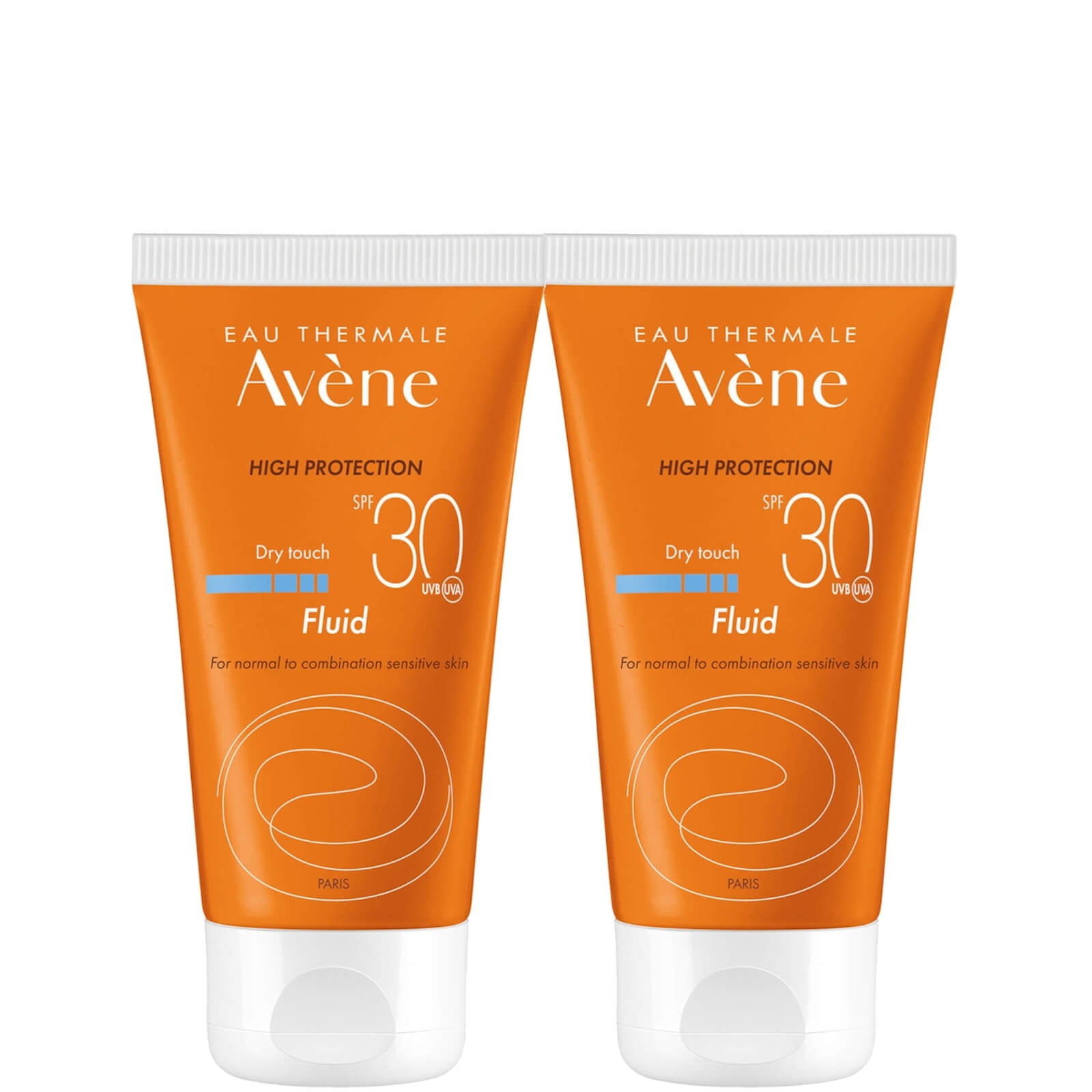 Avène High Protection Fluid SPF30 Sun Cream for Sensitive Skin Bundle