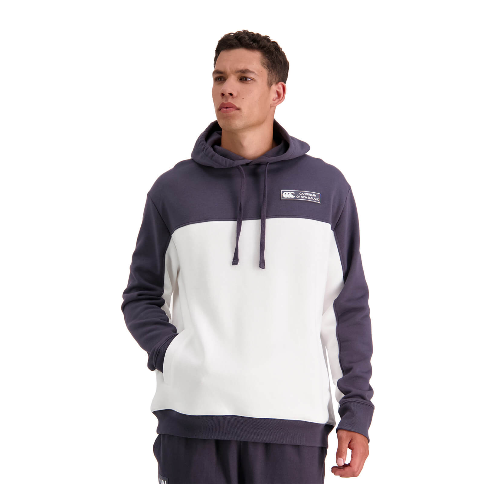 Mens of NZ Over Head Creed Hoodie in Grey
