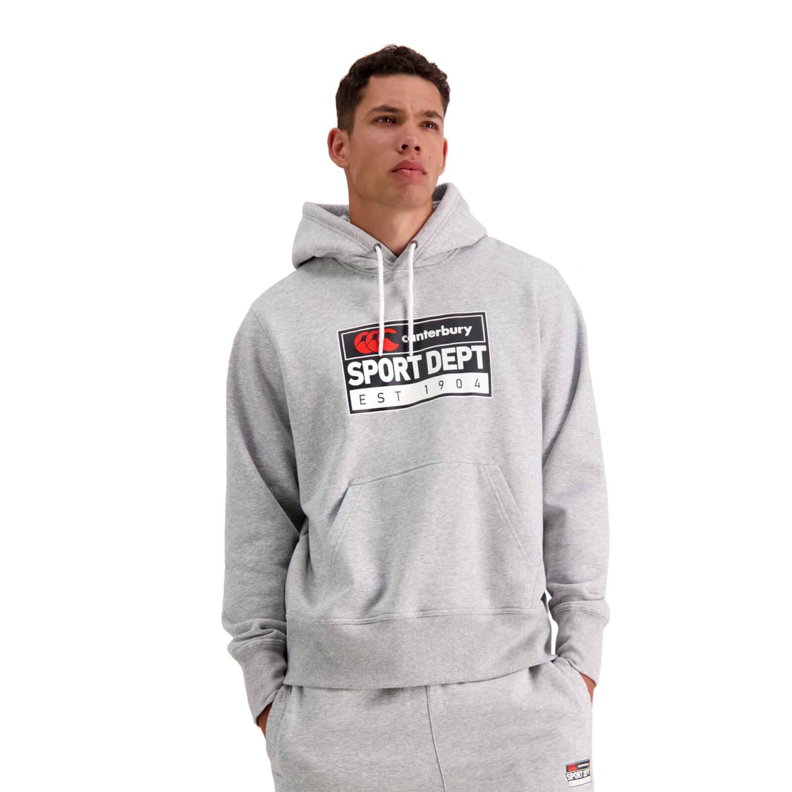 Grey hooded sweatshirt mens sale