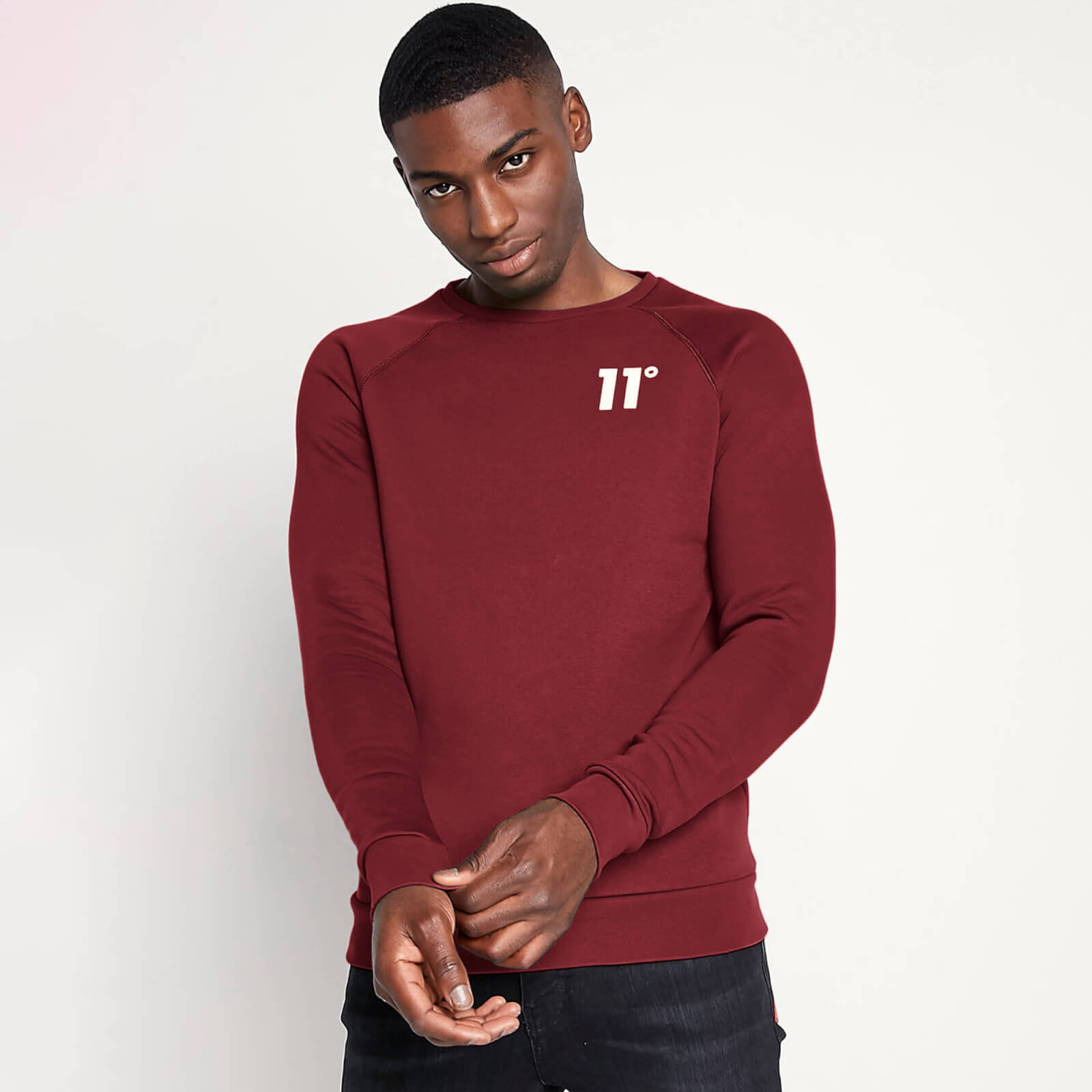 11 Degrees Core Sweatshirt Pomegranate 11 Degrees