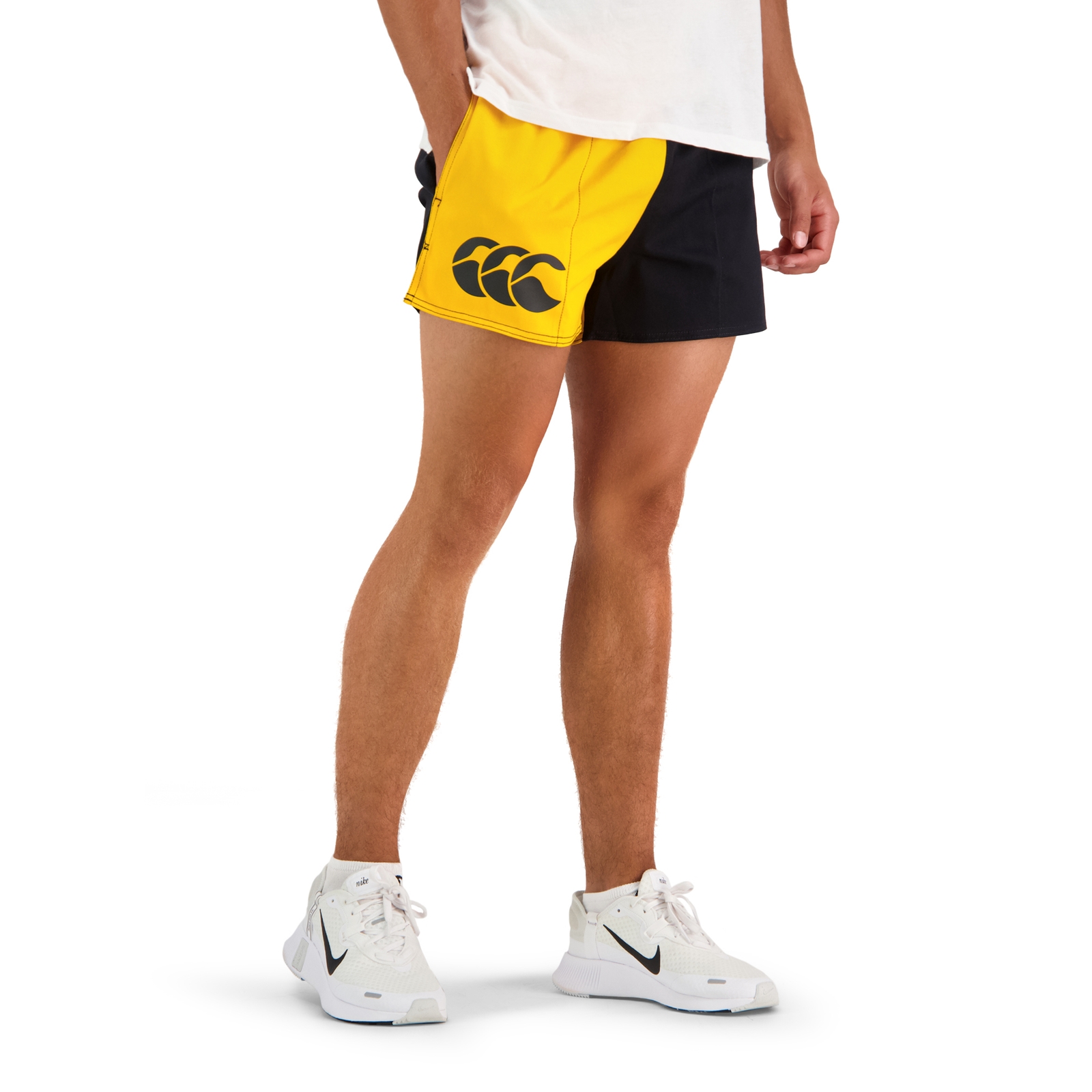 MENS HARLEQUIN SHORT YELLOW Canterbury AU