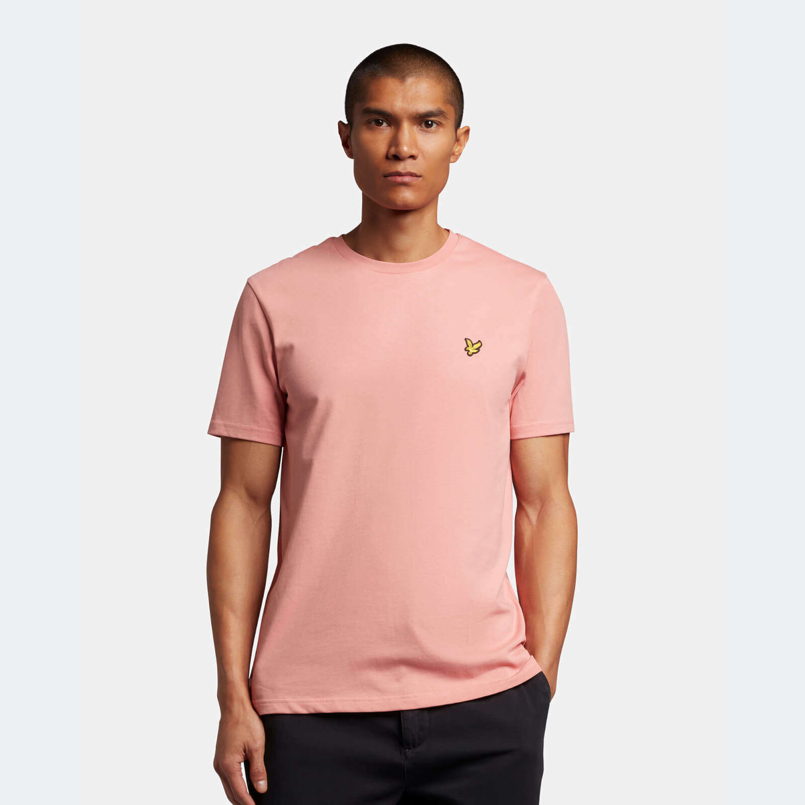 Lyle and scott pink t shirt clearance
