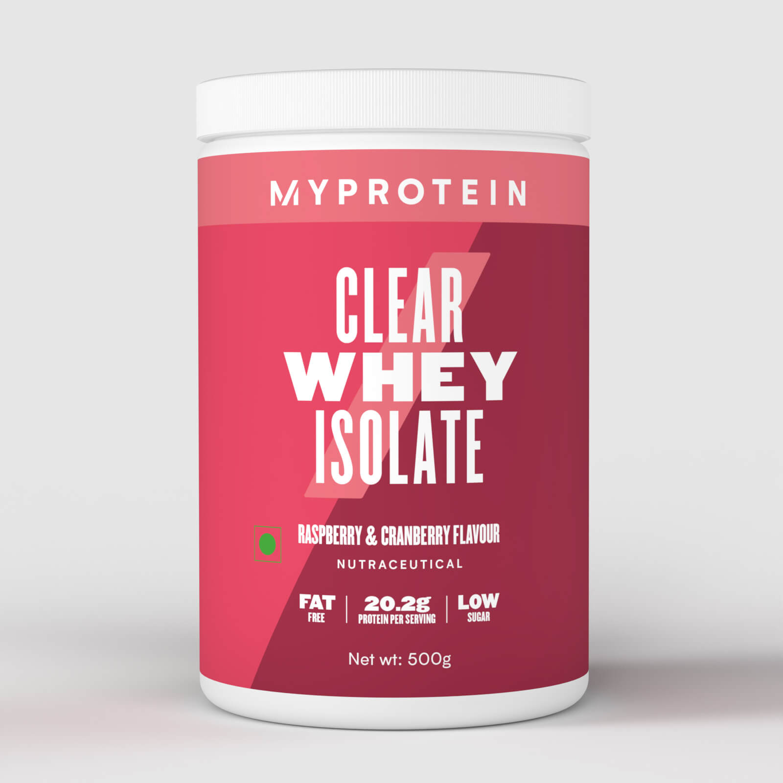 Clear Whey Isolate - 500g - Raspberry Cranberry