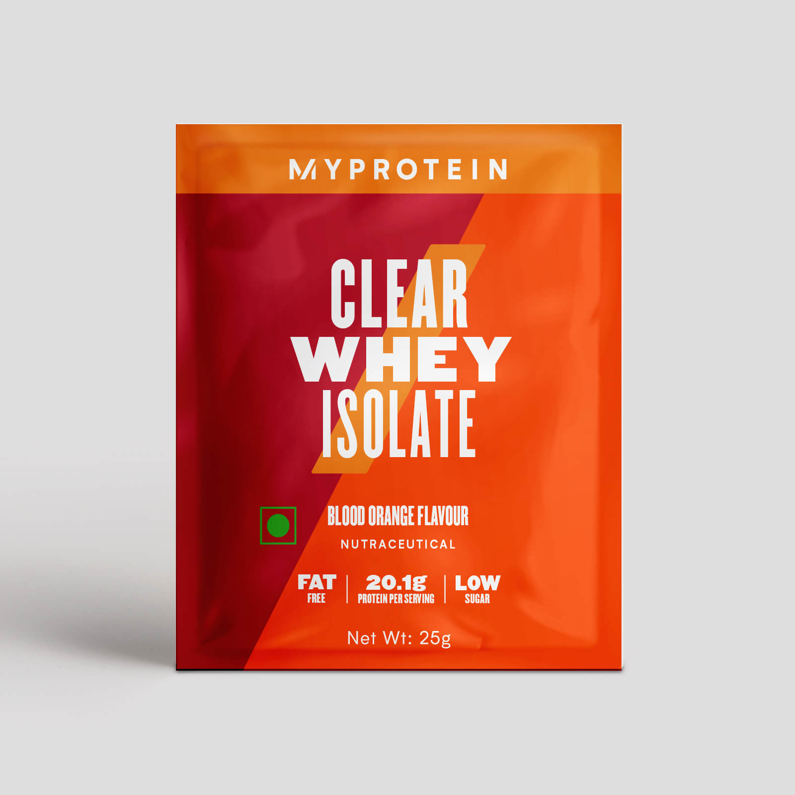 Myprotein Clear Whey (Sample) (IND) - 25g - Blood Orange