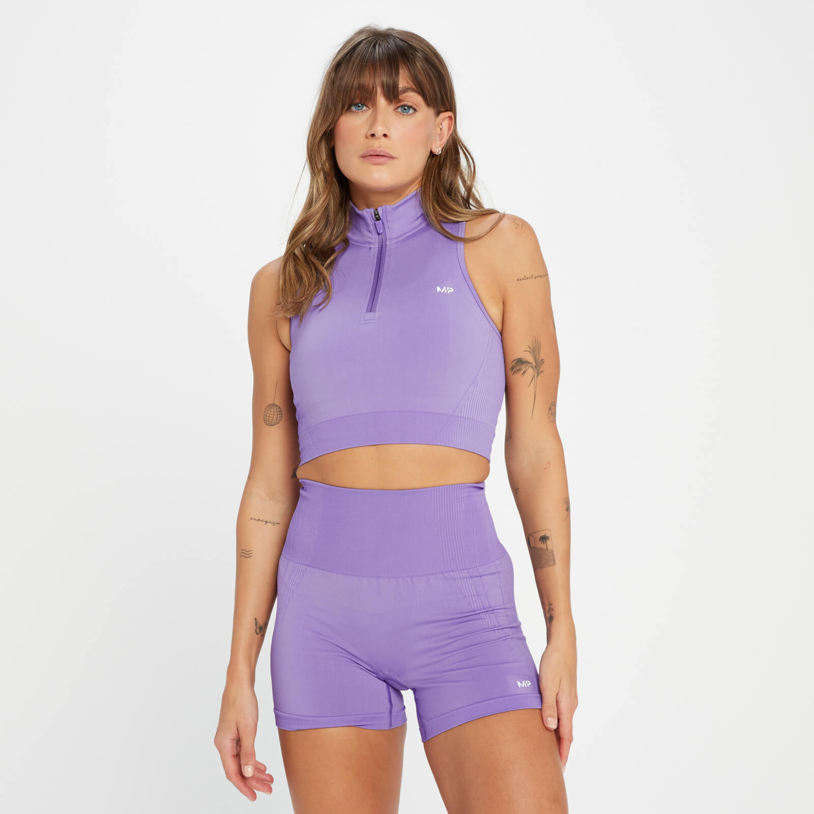 Débardeur sans coutures MP Tempo Tonal pour femmes – Lilas électrique - XXS