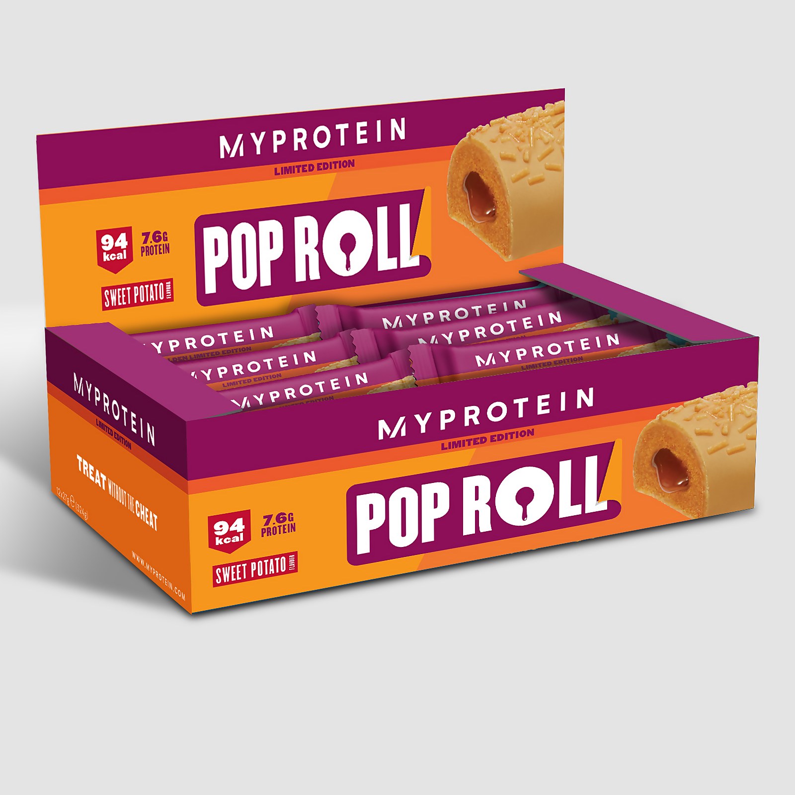 Pop Rolls - 12 x 27g - Sweet Potato