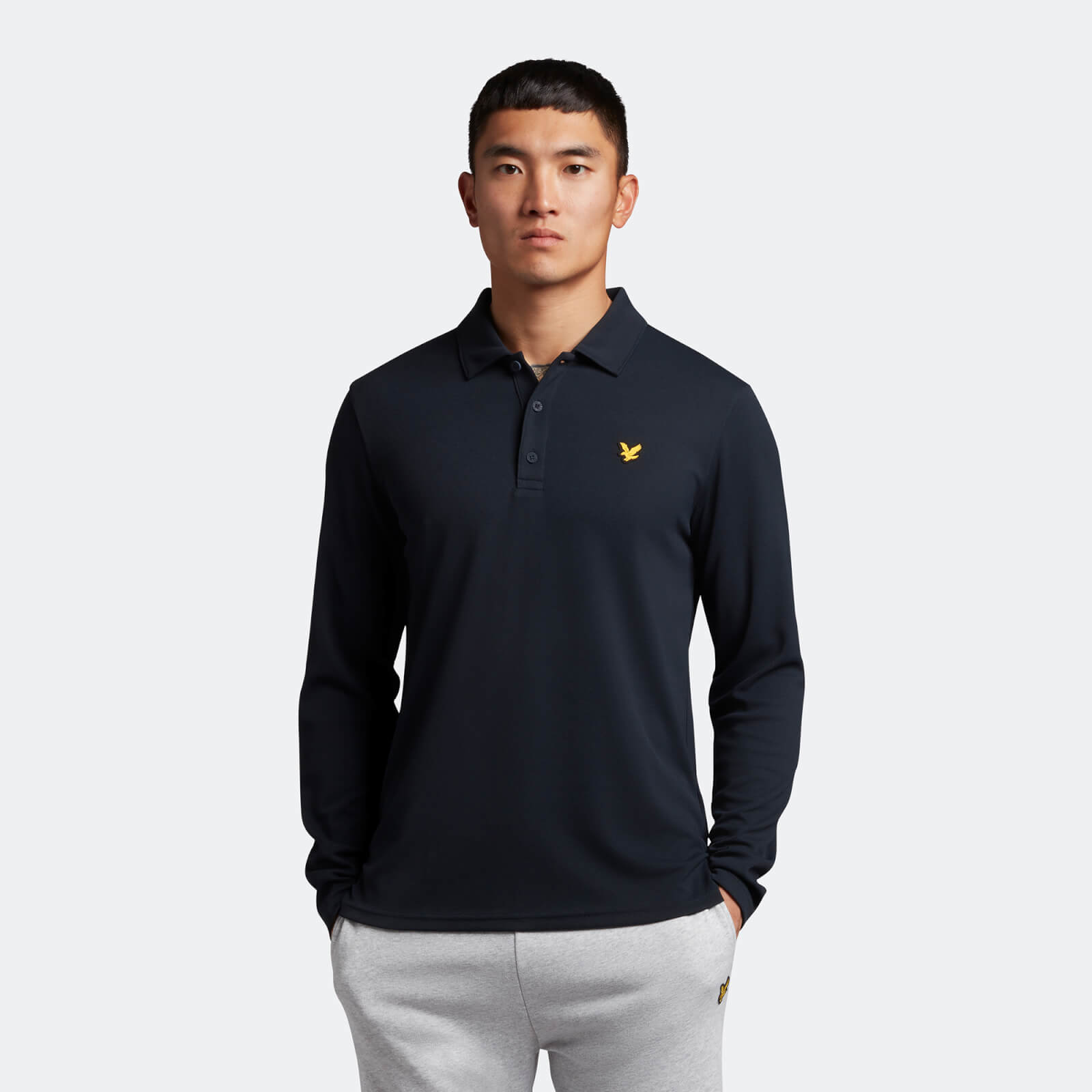 Lightweight long sleeve polo shirts clearance