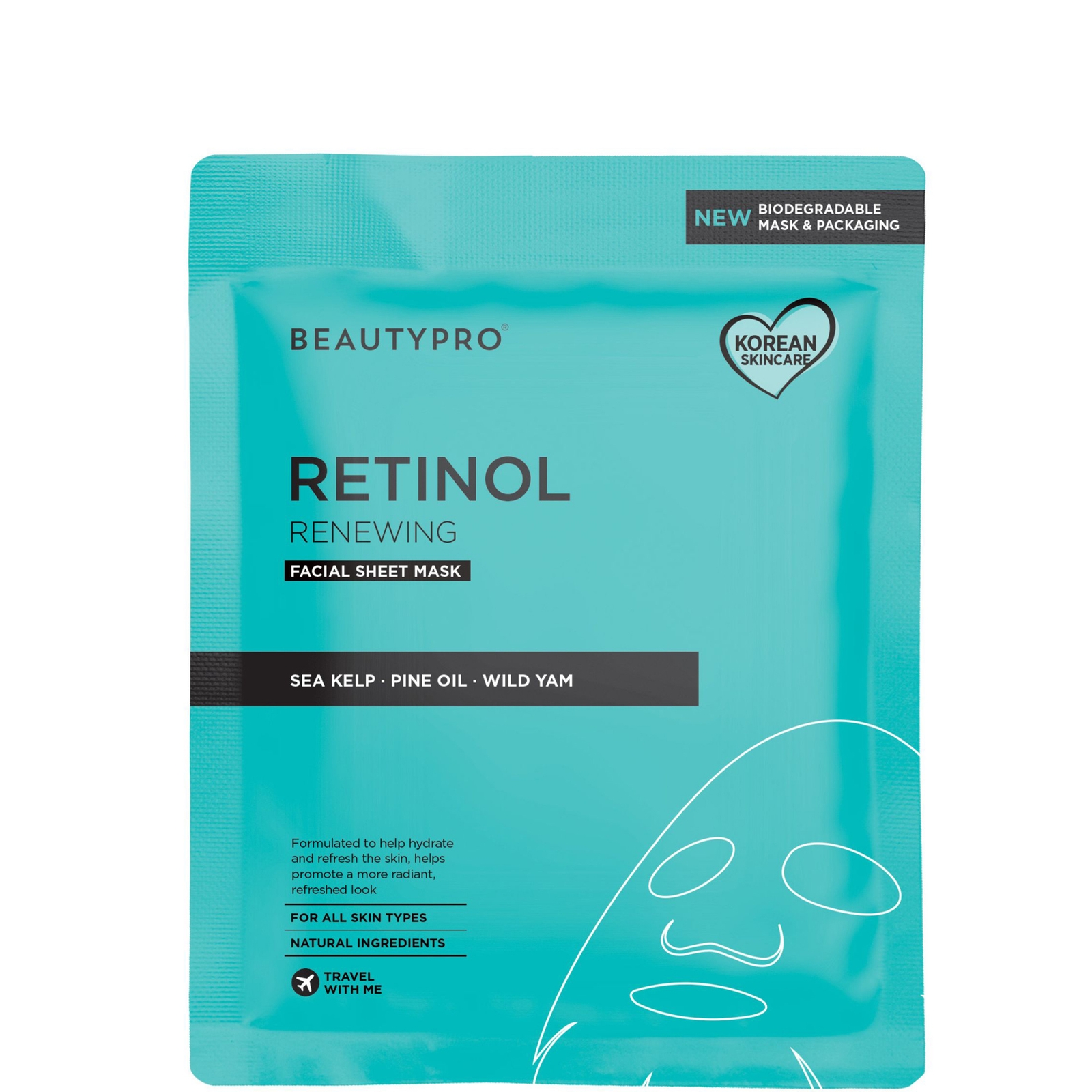 BEAUTYPRO Retinol Face Mask 22ml