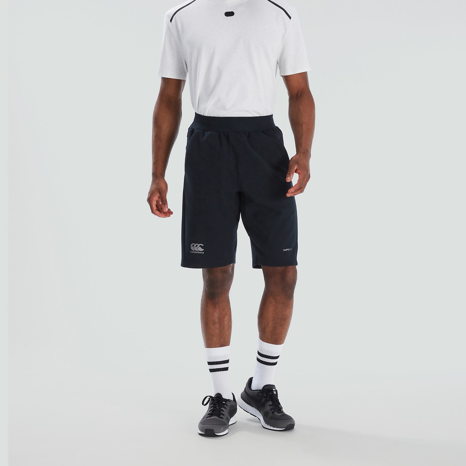 MENS FLEECE SHORT BLACK Canterbury