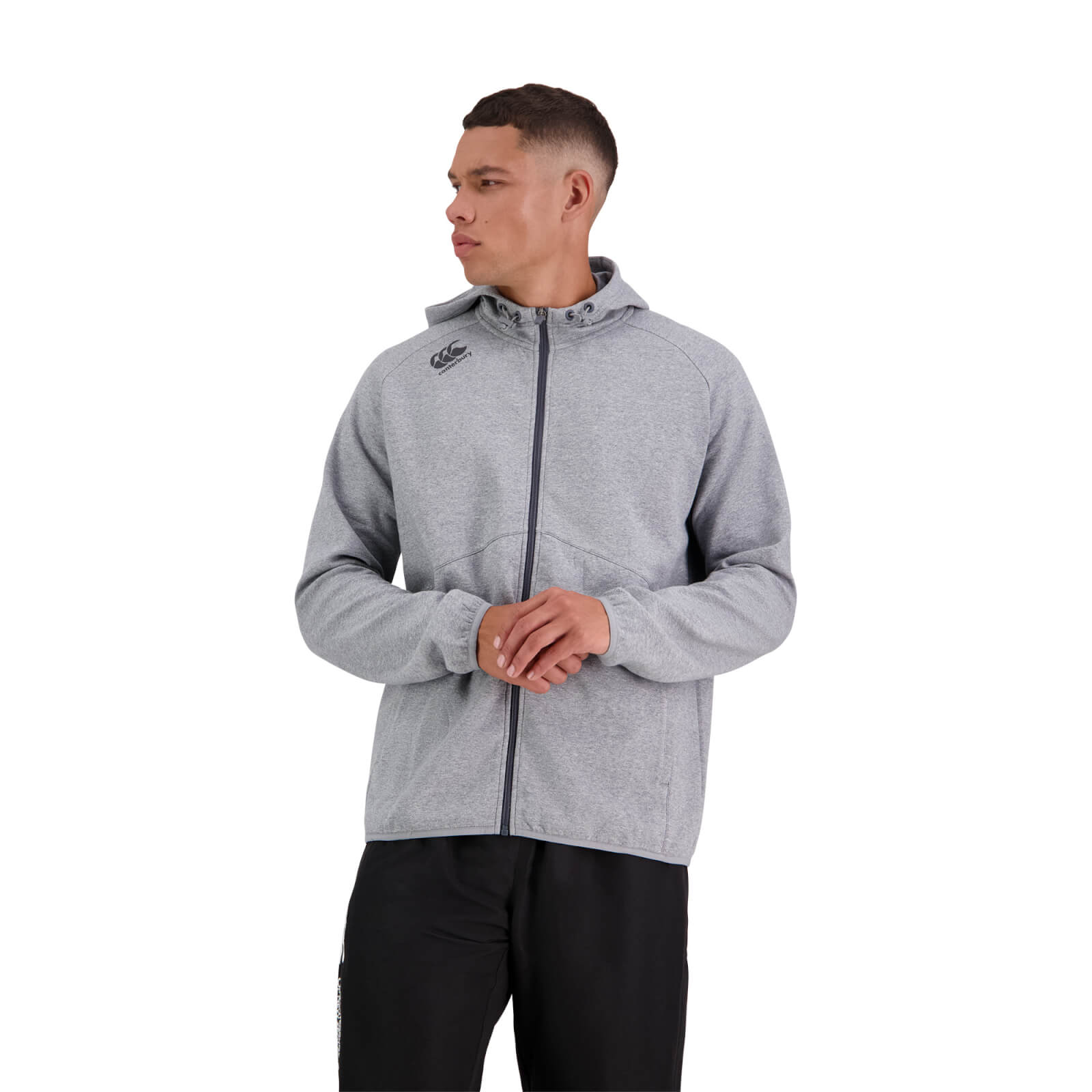 Grey hooded cheap sweatshirt