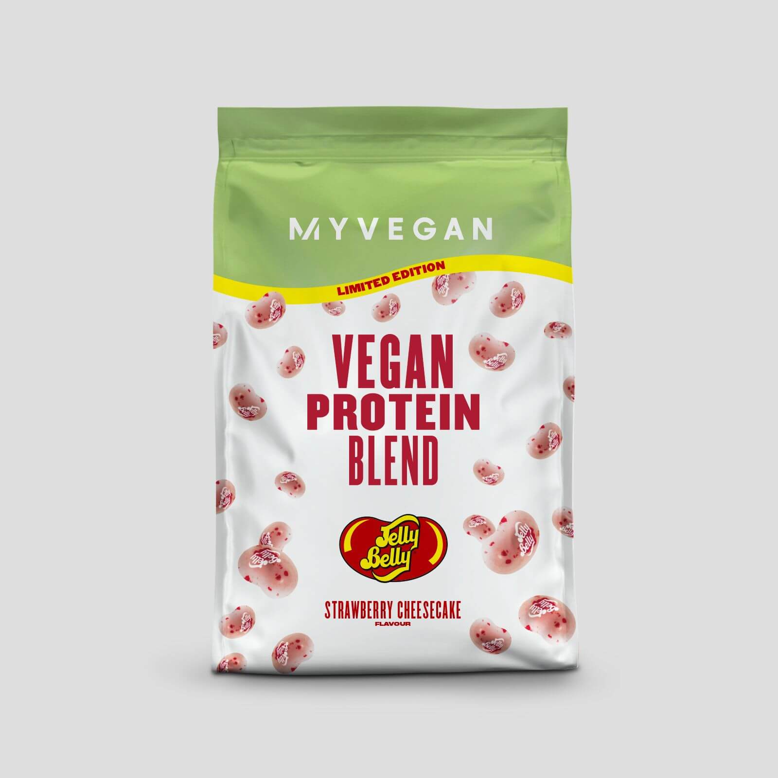 Myvegan Vegan Protein Blend, Jelly Belly 1kg (CEE) (ALT) - Ягодов Чийзкейк