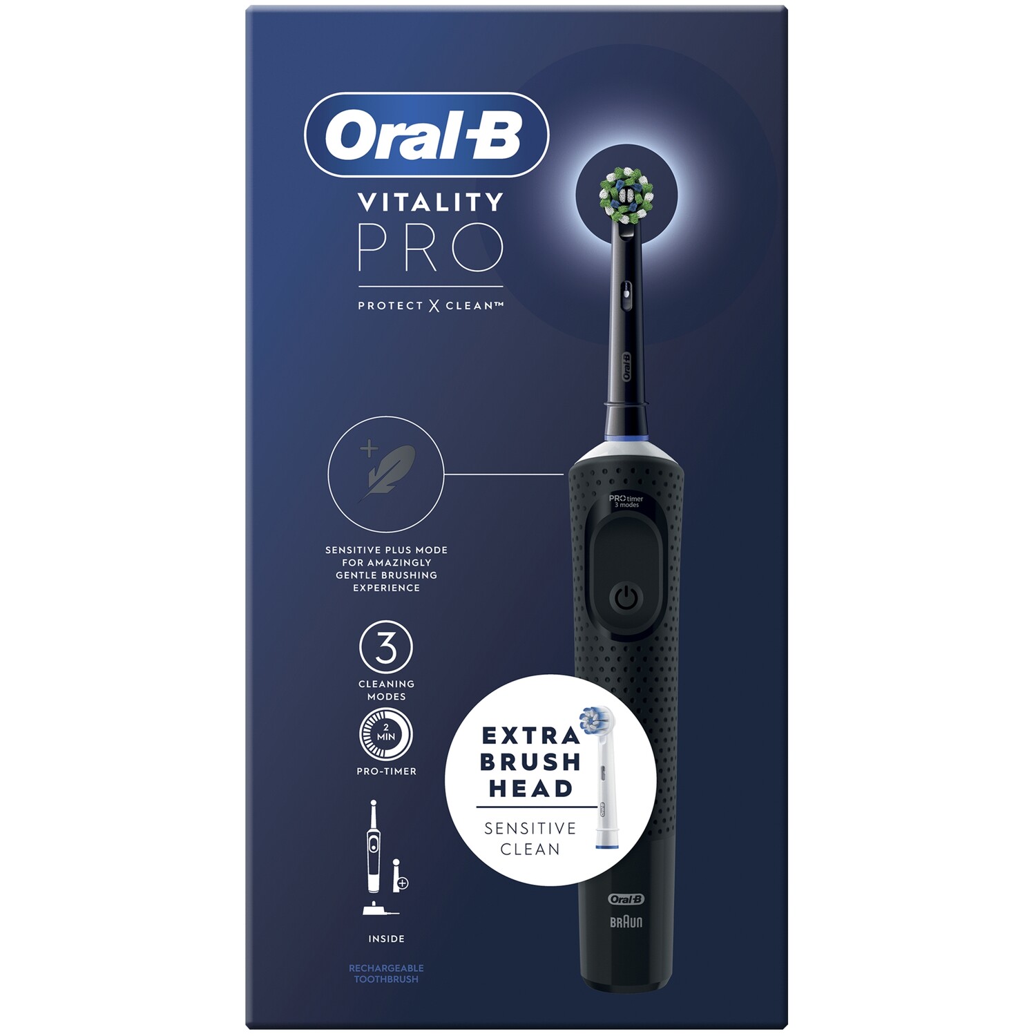 Oral B Vitality PRO Black Electric Toothbrush