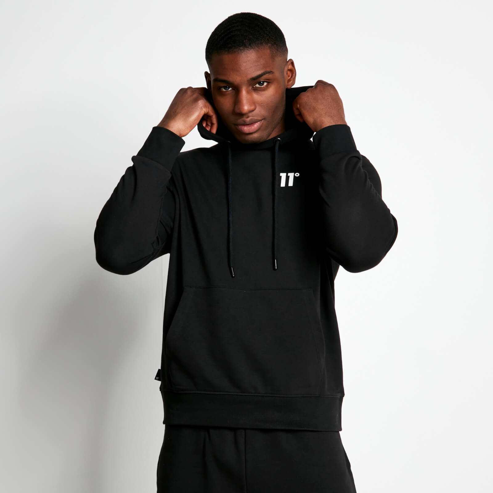 CORE Hoodie Black 11 Degrees