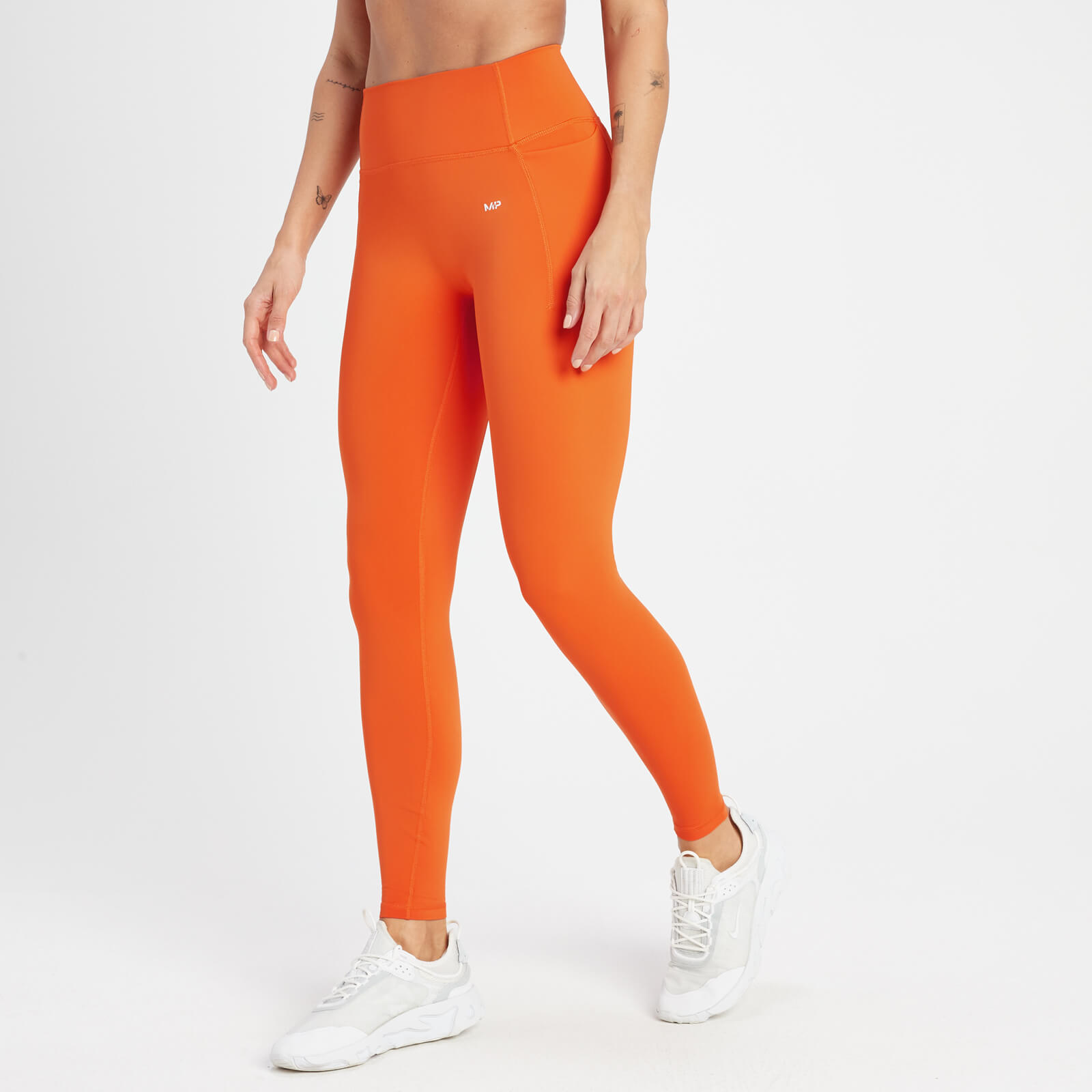 Leggings Adapt da MP para Senhora - Tangerina