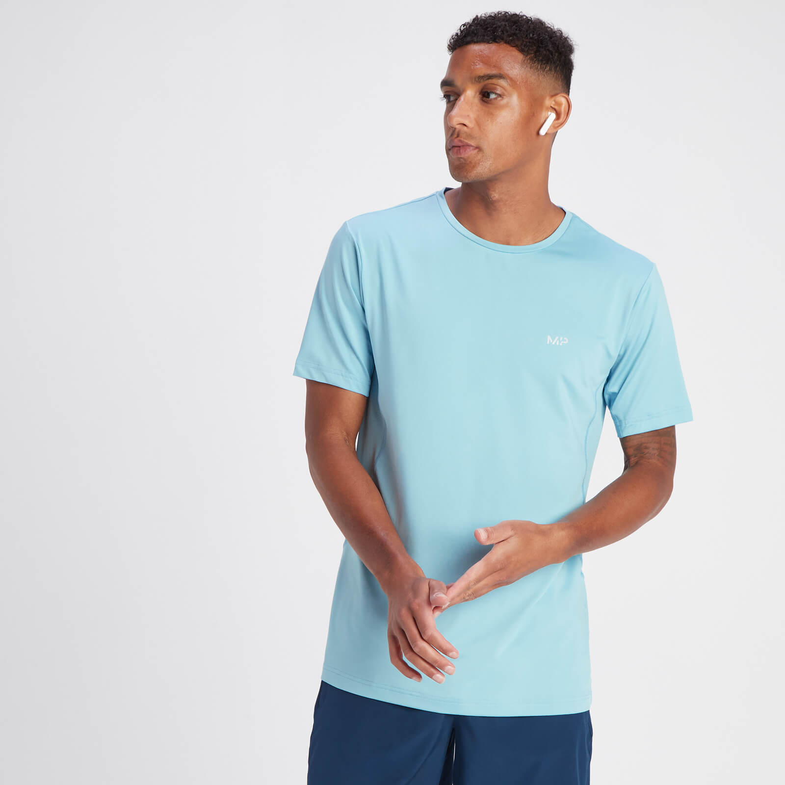 MP Men's Velocity Short Sleeve T-Shirt - Sky Blue