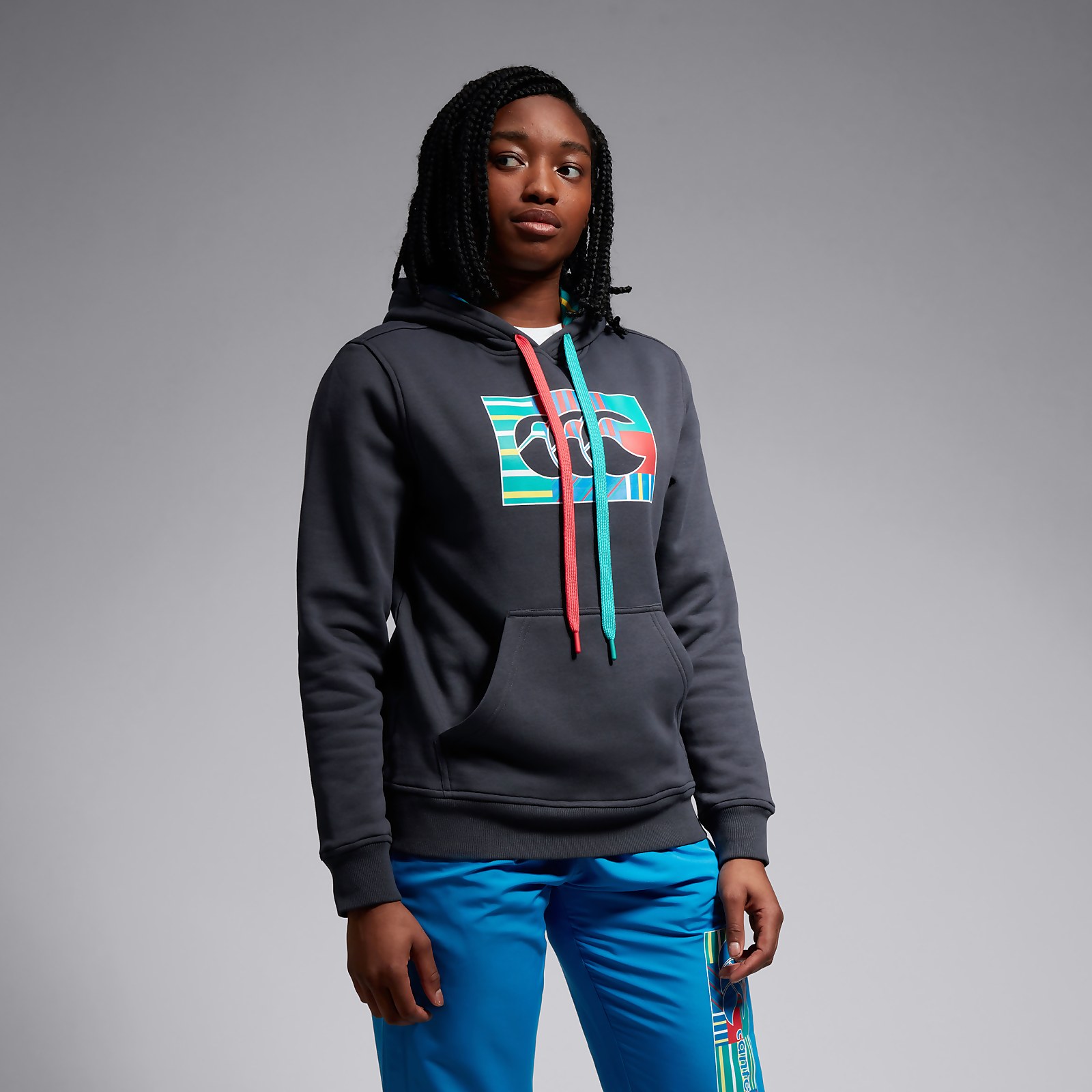 WOMENS UGLIES HOODY OLIVE Canterbury