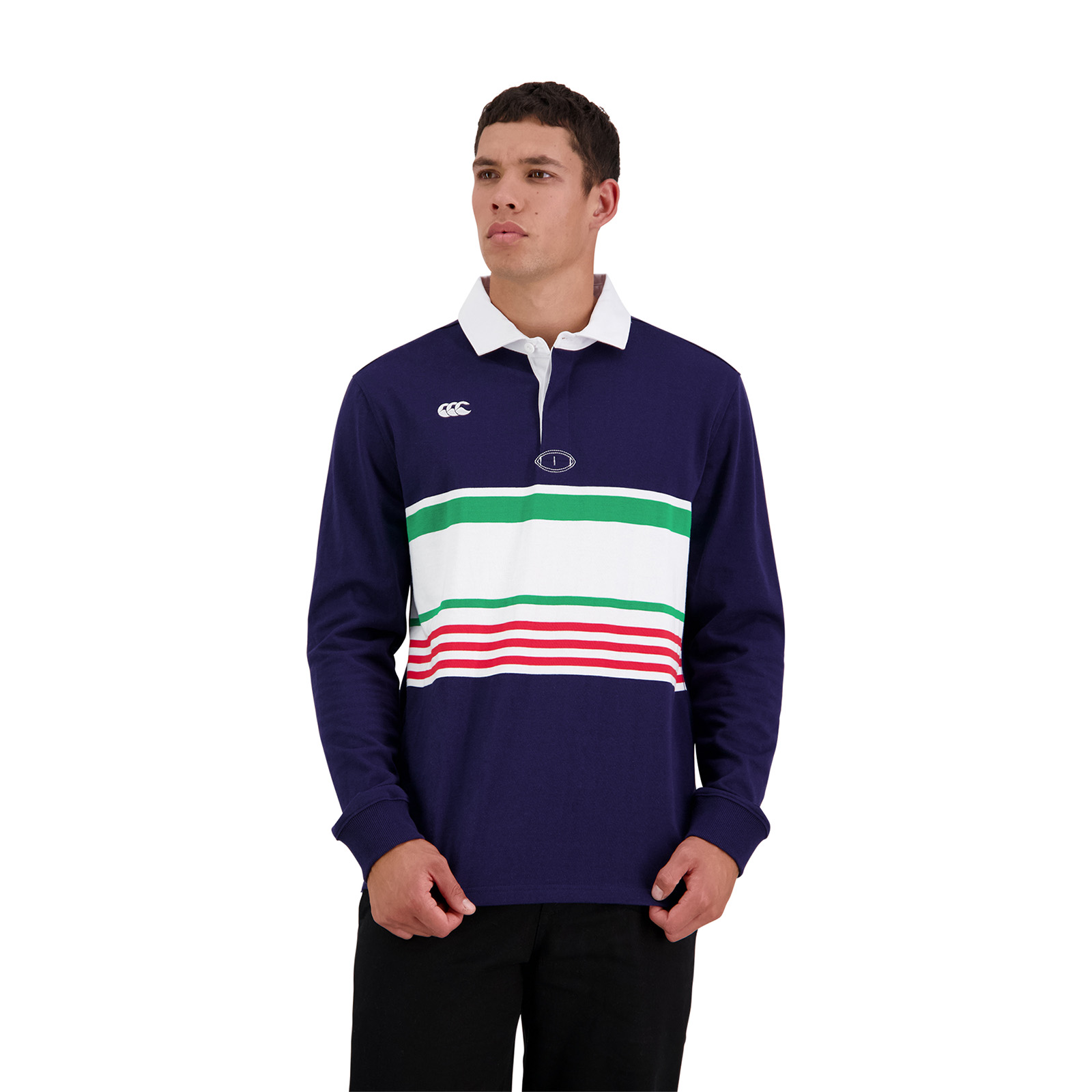 Canterbury long sleeve polo best sale