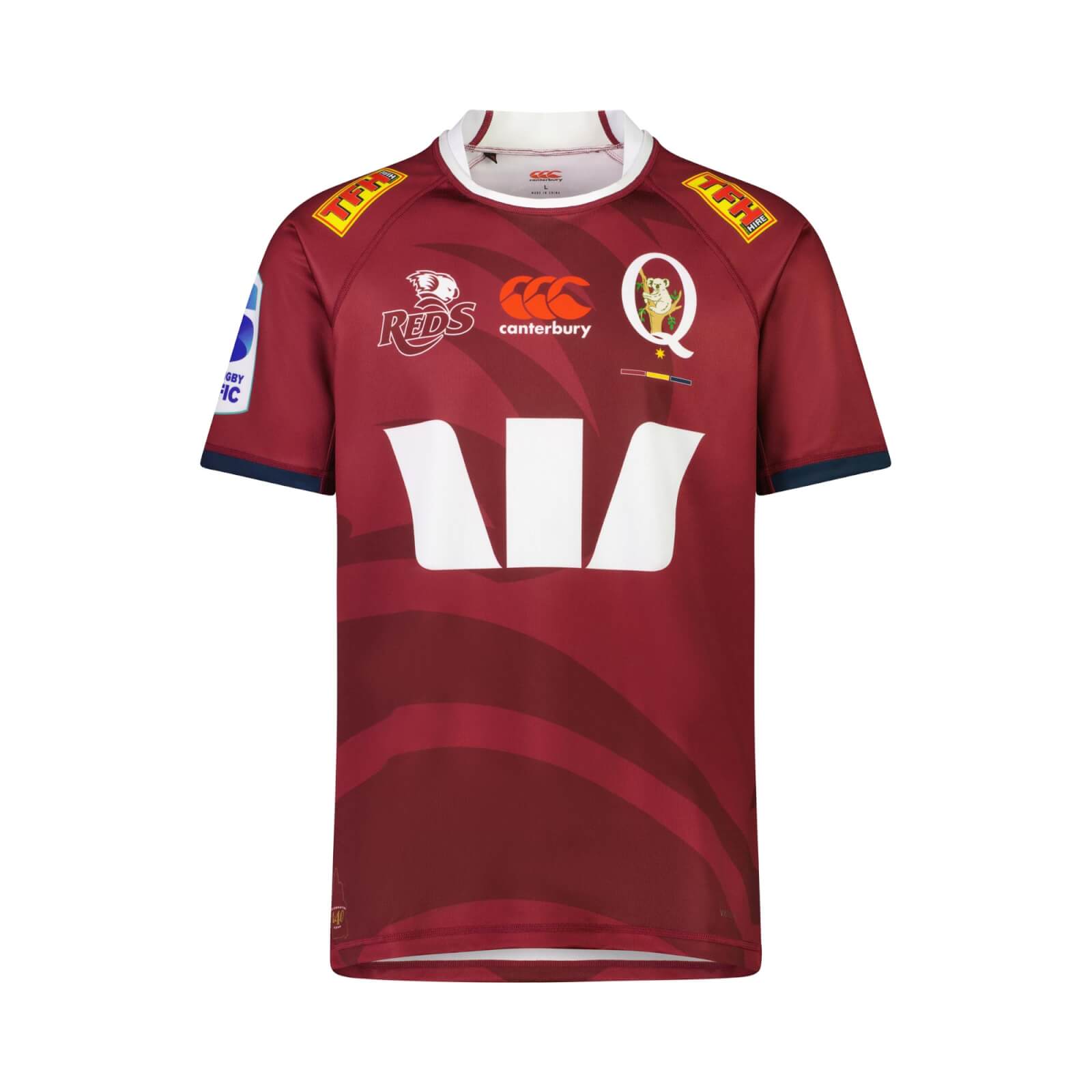 2023 Mens Queensland Reds Replica Home Jersey Canterbury