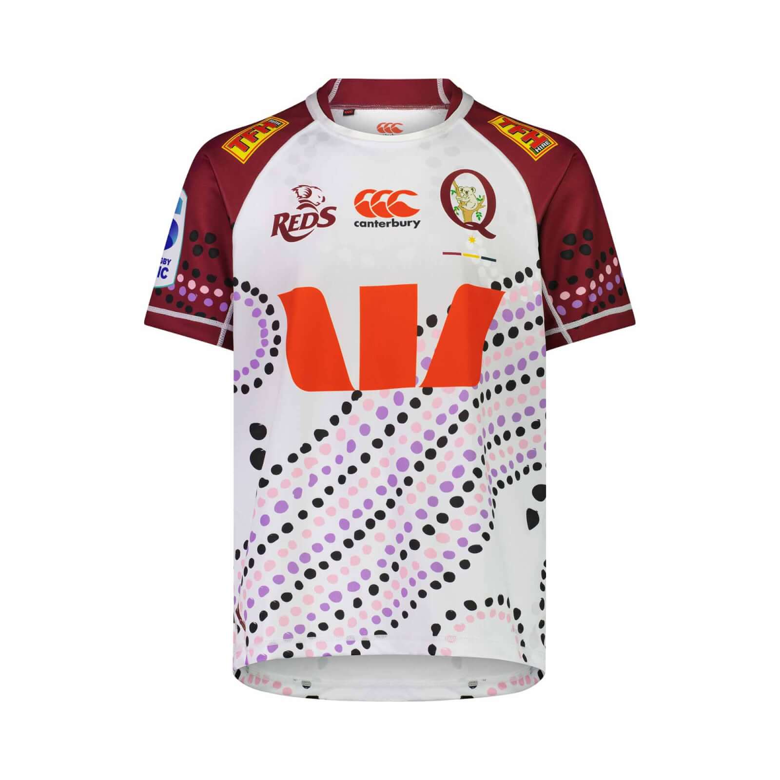 2023 Kids Queensland Reds Indigenous Jersey