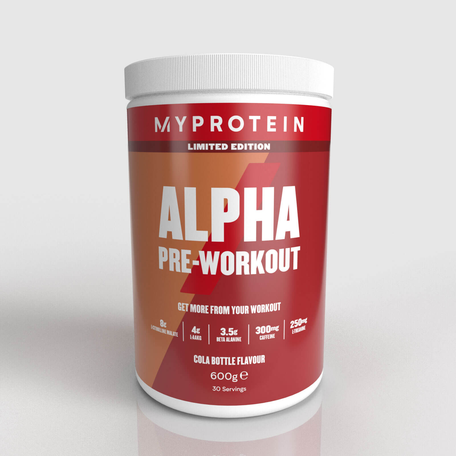 Alpha Pre-Workout - Sabor a Garrafa de Cola
