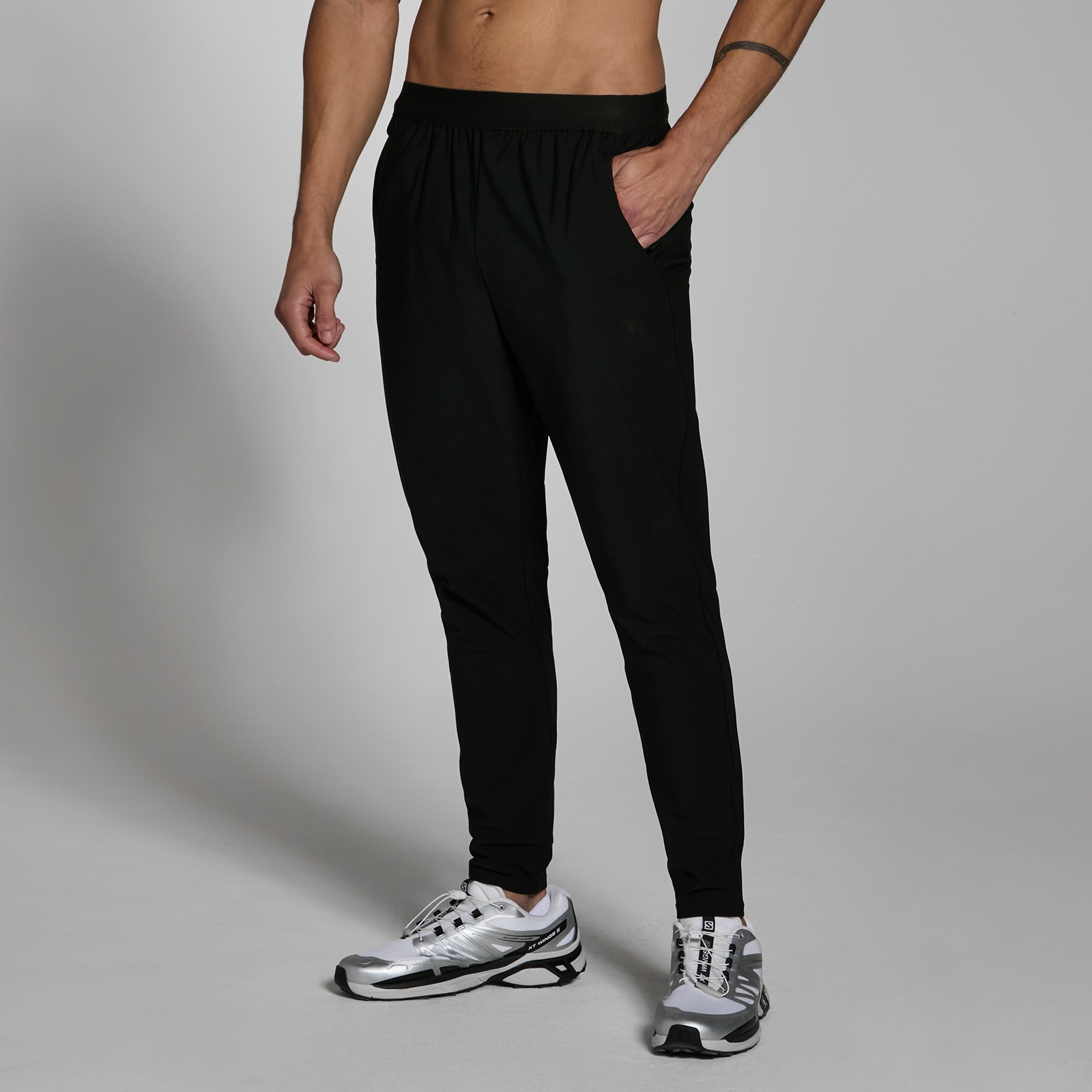 MP muške sportske pletene hlače Lifestyle– crne - XS