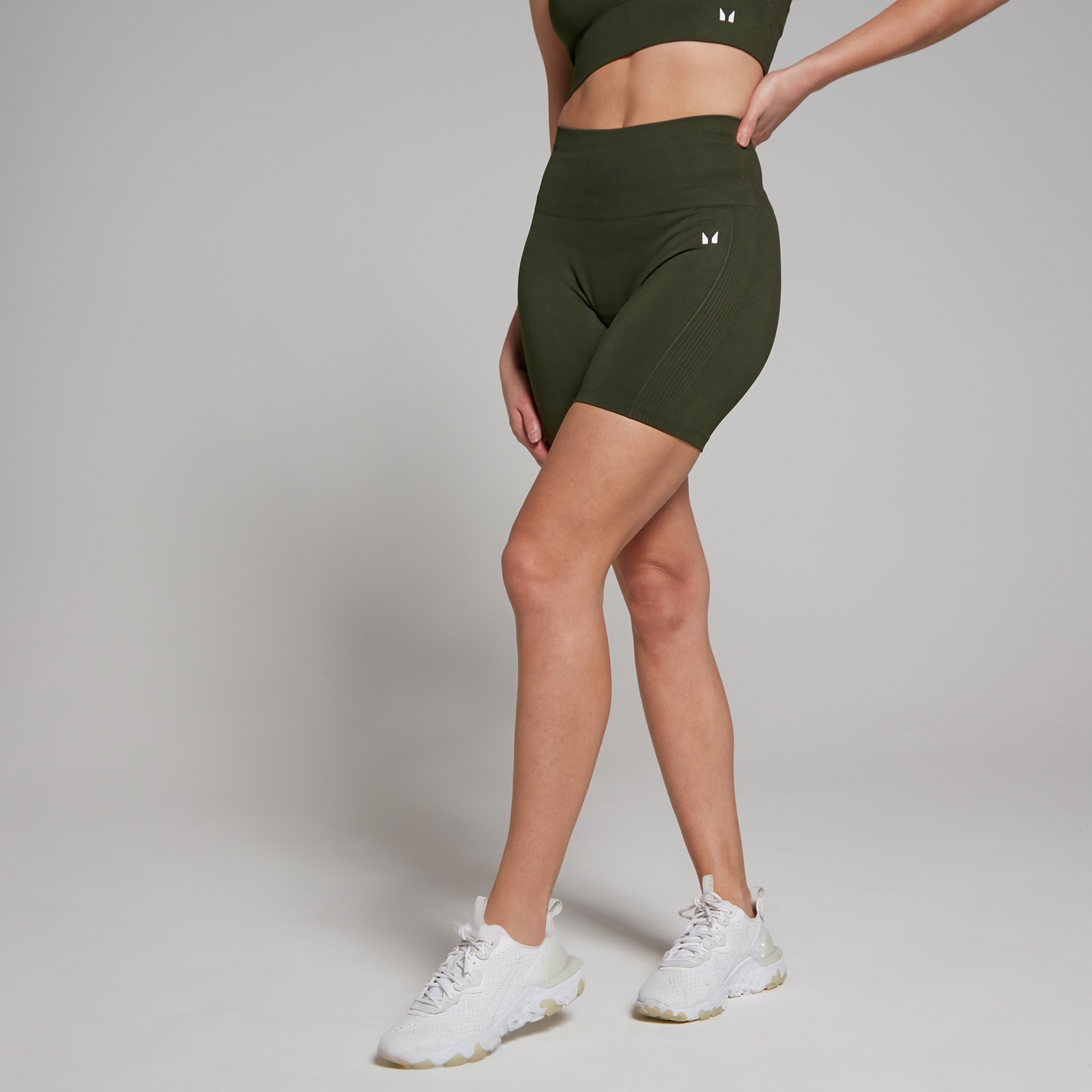 MP Women's Shape Seamless Cycling Shorts - Forest Green - XS