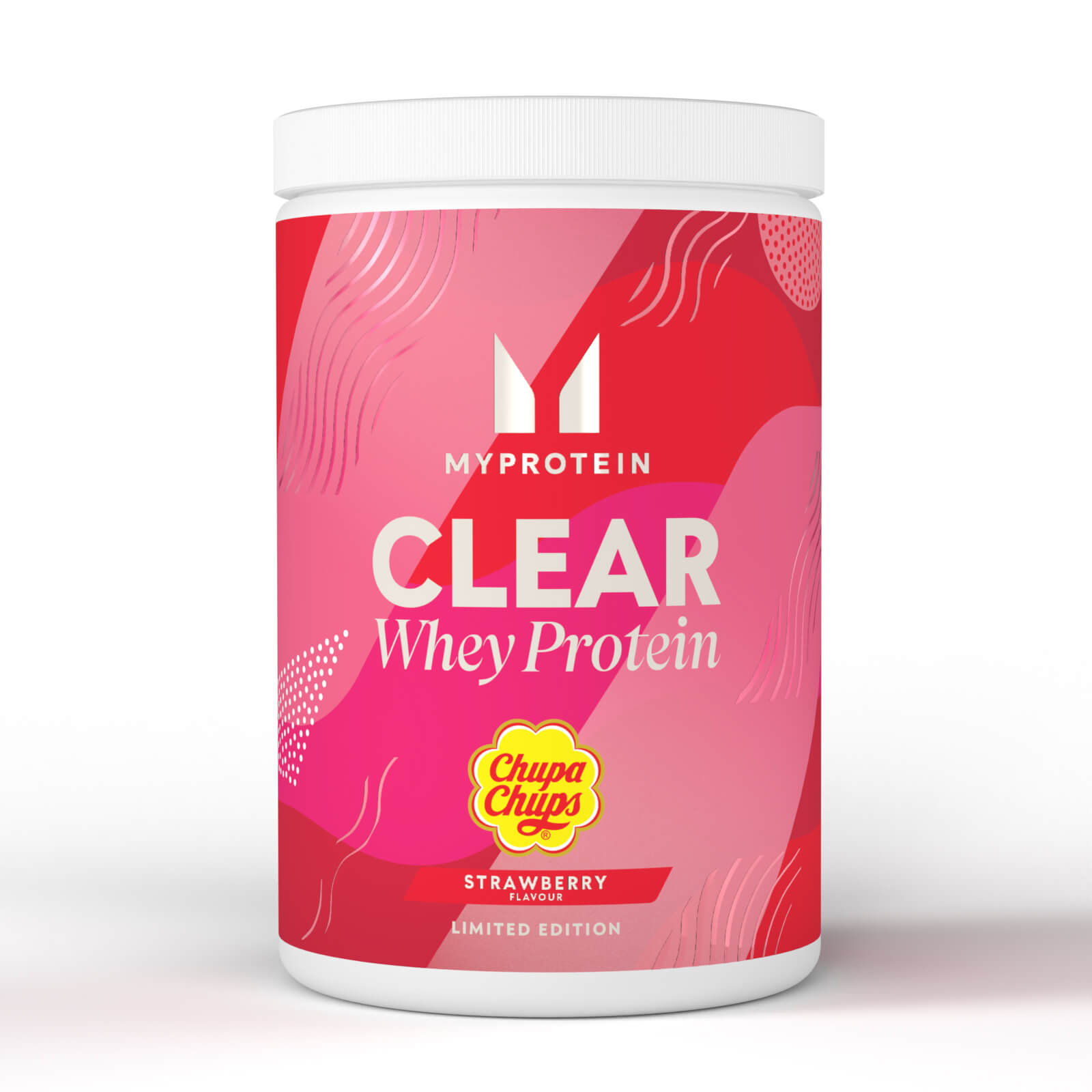 Clear Whey Protein Powder - 20 Servings - 500g - Chupa Chups® - Strawberry