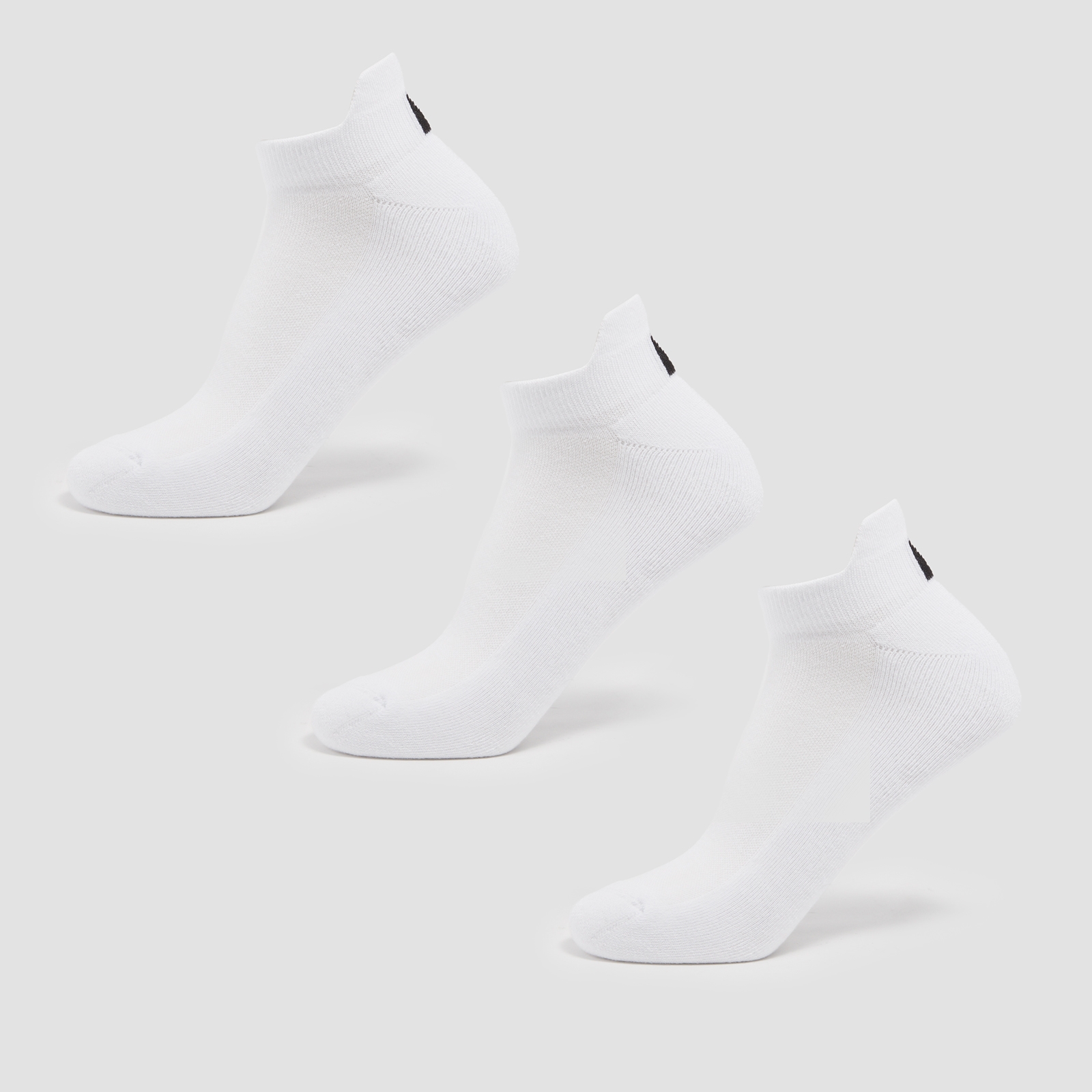 中性訓練襪（3 件裝）- 白