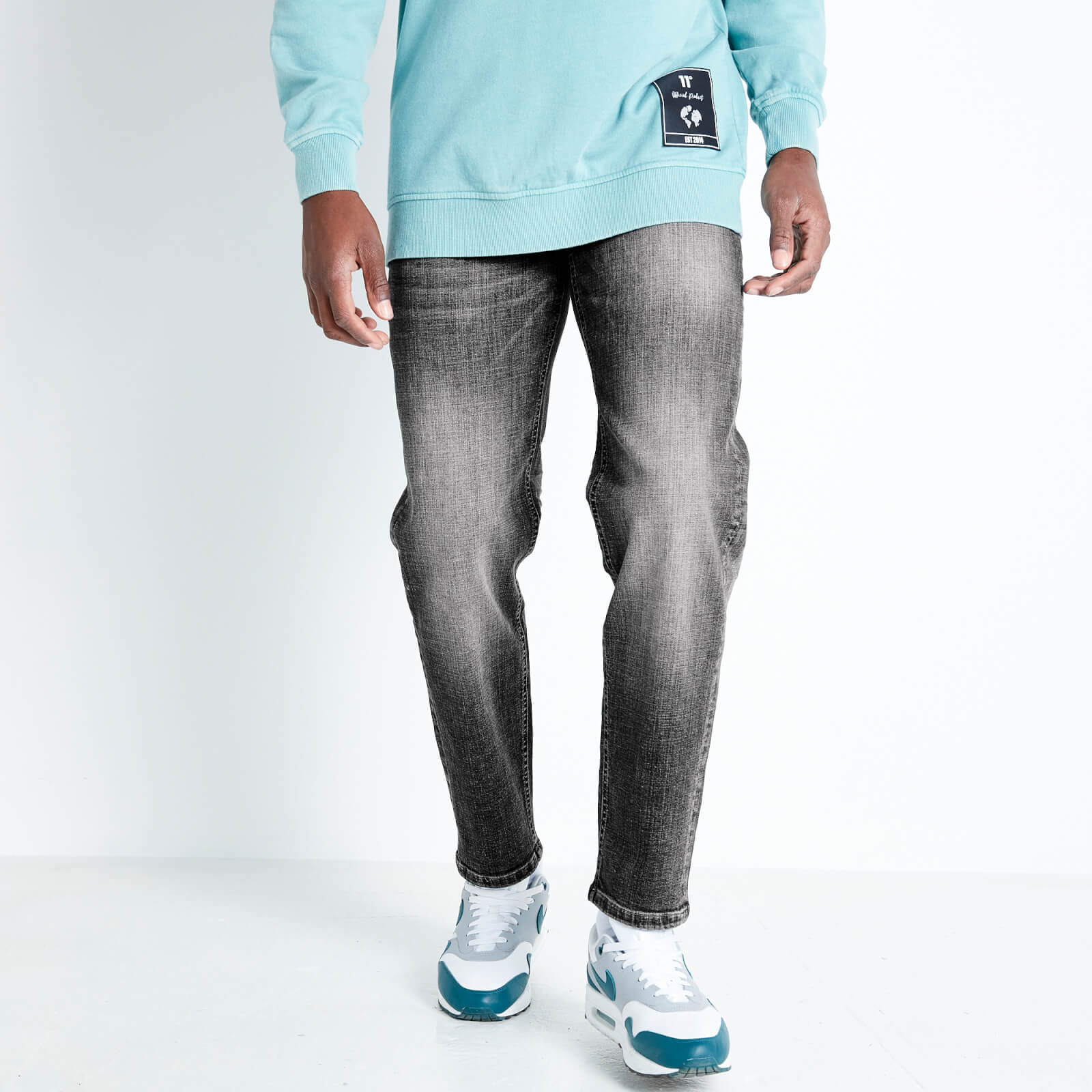 Branded regular shop fit jeans