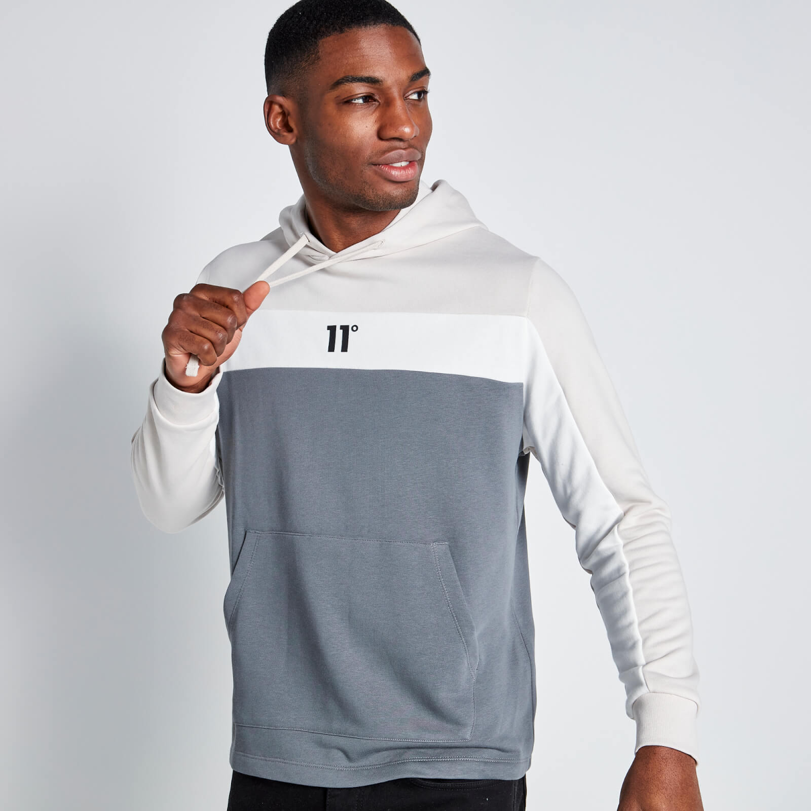 White 11 degrees hoodie deals