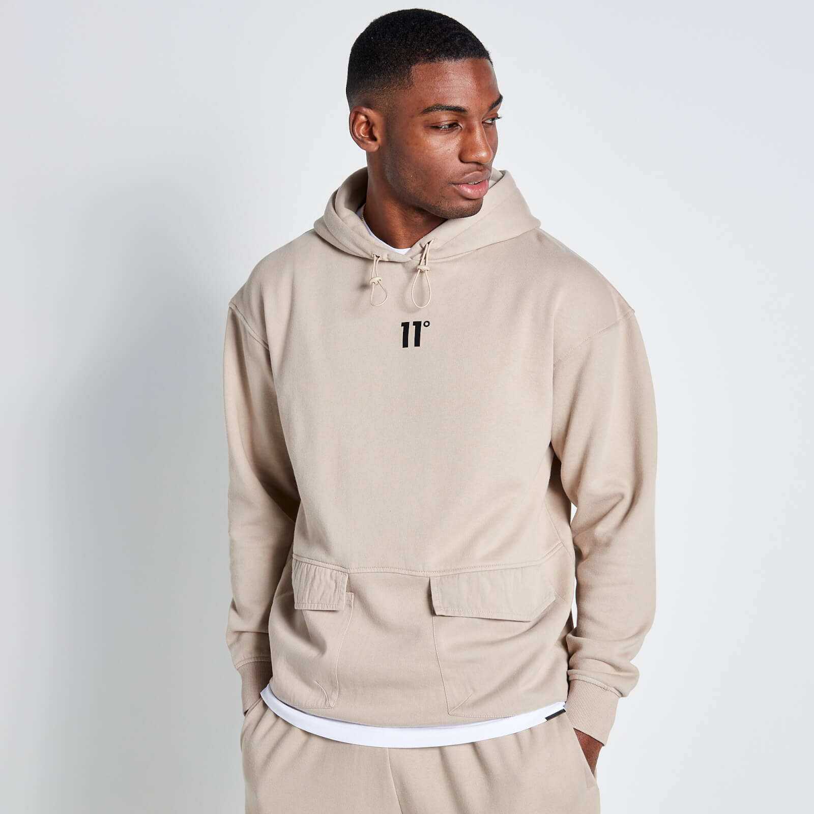 11 degrees hot sale hoodie white